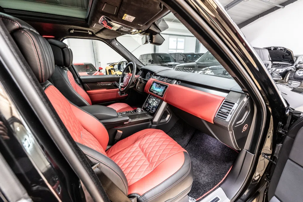 2020 Range Rover 5.0 Supercharged SV Autobiography Dynamic interior, seats, Pimento/Ebony
