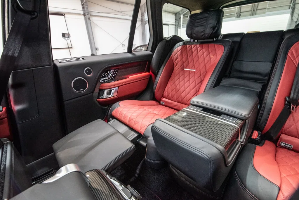 2020 Range Rover 5.0 Supercharged SV Autobiography Dynamic interior, seats, Pimento/Ebony