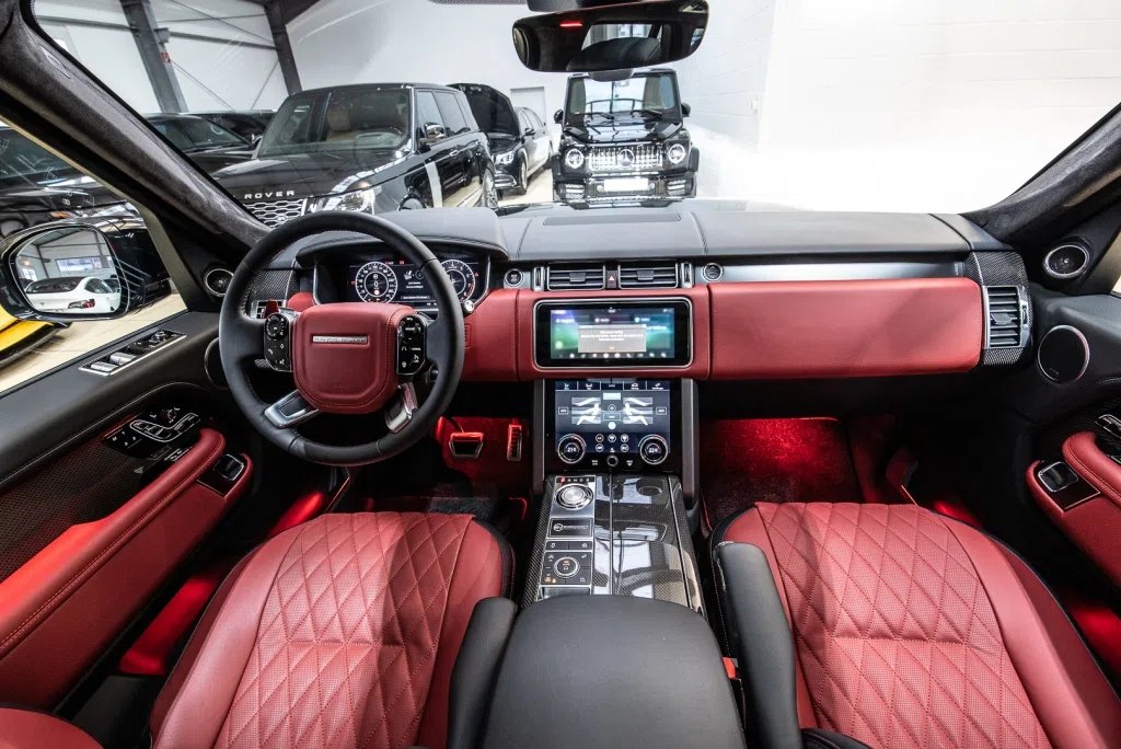 2020 Range Rover 5.0 Supercharged SV Autobiography Dynamic interior, Pimento/Ebony
