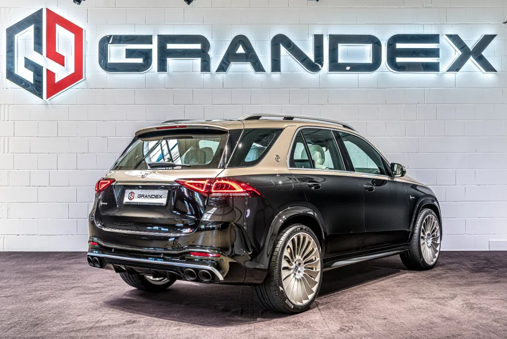 2020 Mercedes-Benz GLE 450 4Matic - HOFELE Ultimate HGLE, rear three-quarter view