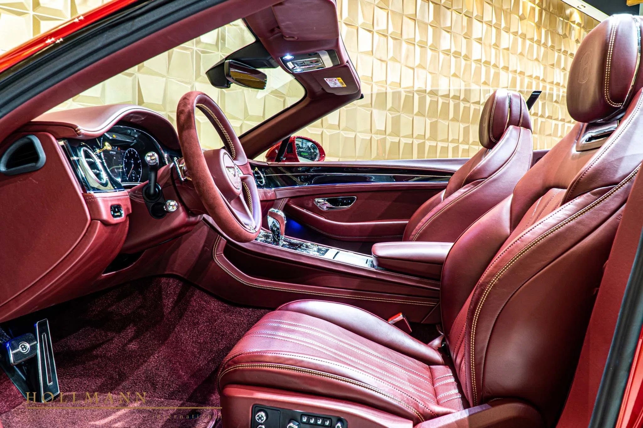 2020 Bentley Continental GTC No. 1 EDITION interior, Cricket Ball