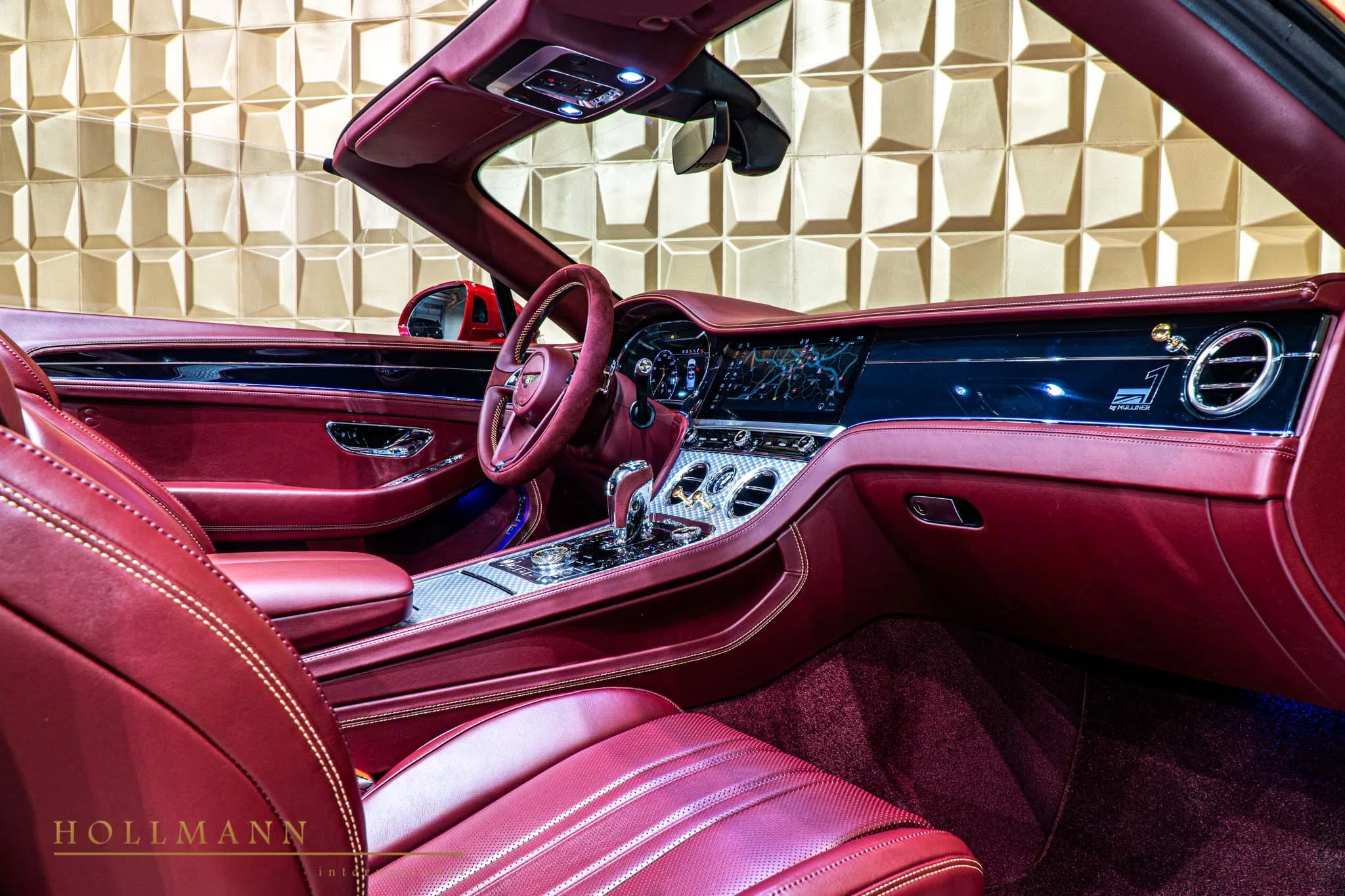 2020 Bentley Continental GTC No. 1 EDITION interior, Cricket Ball
