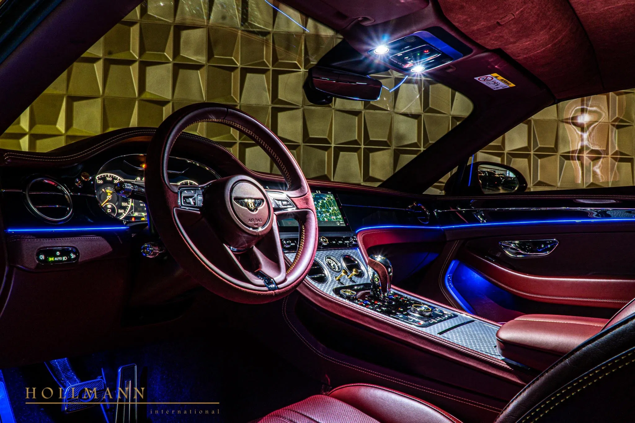 2020 Bentley Continental GTC No. 1 EDITION interior, dashboard, Cricket Ball