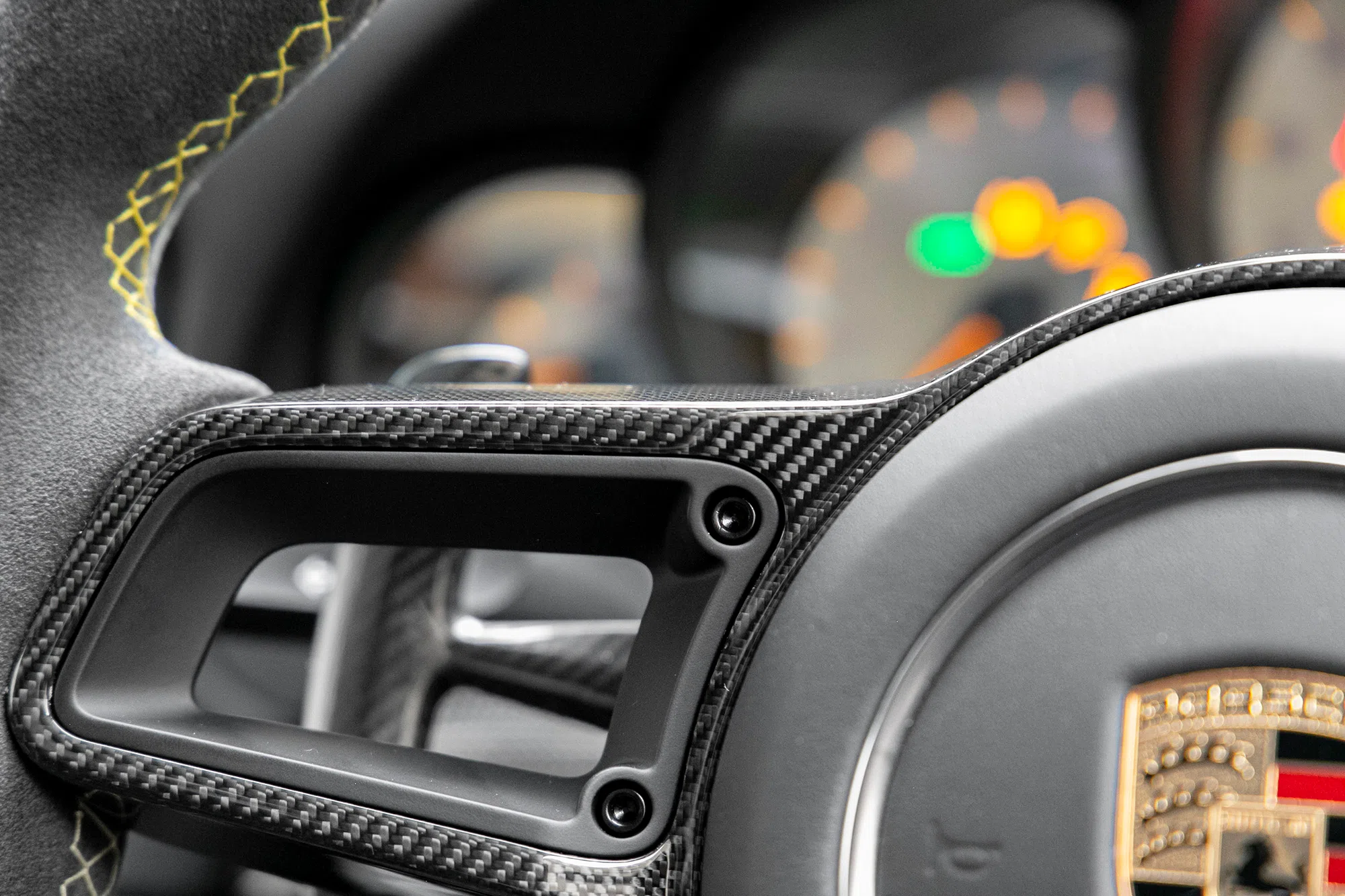 2019 Porsche 991.2 GT3 RS Weissach interior, Leather Black
