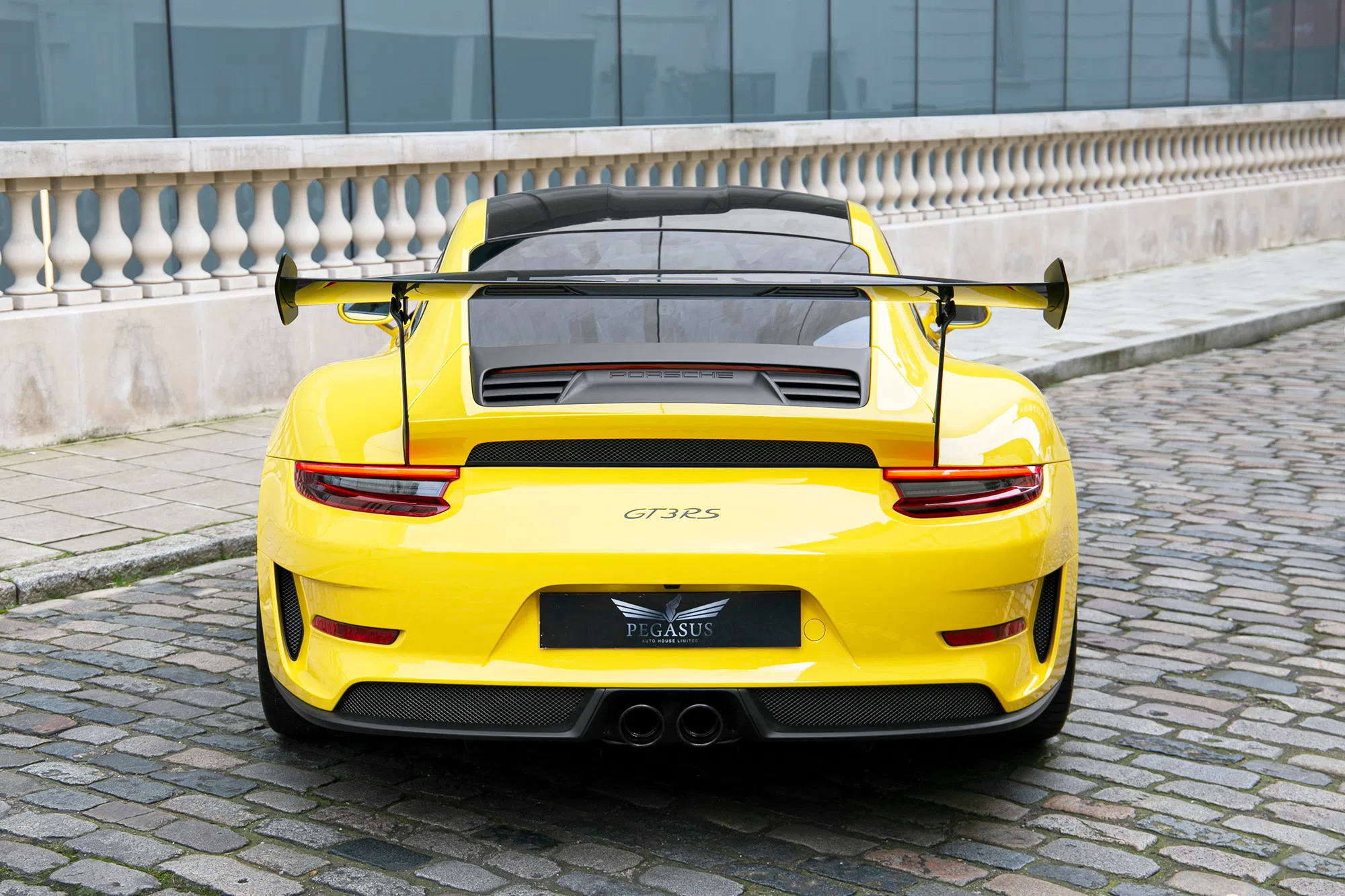 2019 Porsche 991.2 GT3 RS Weissach for sale, exterior, yellow