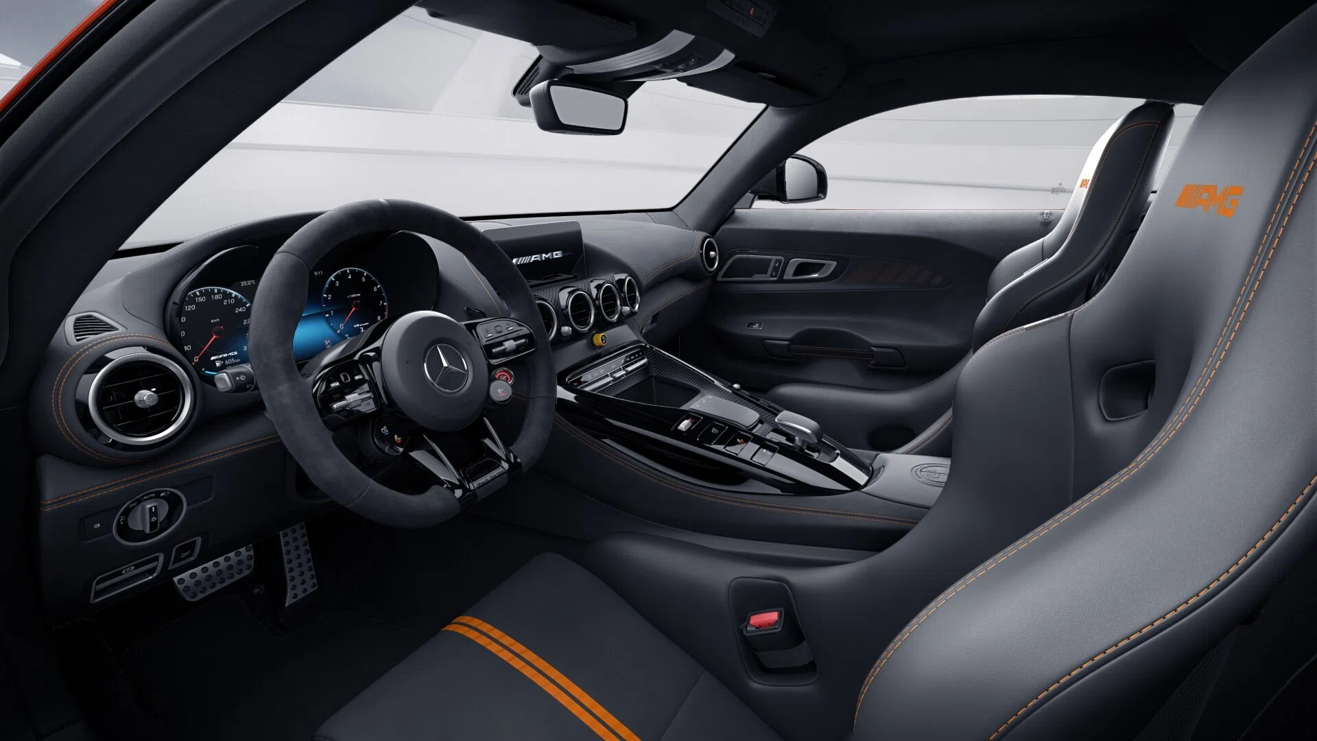 2021 Mercedes-Benz AMG GT BLACK SERIES interior, dashboard