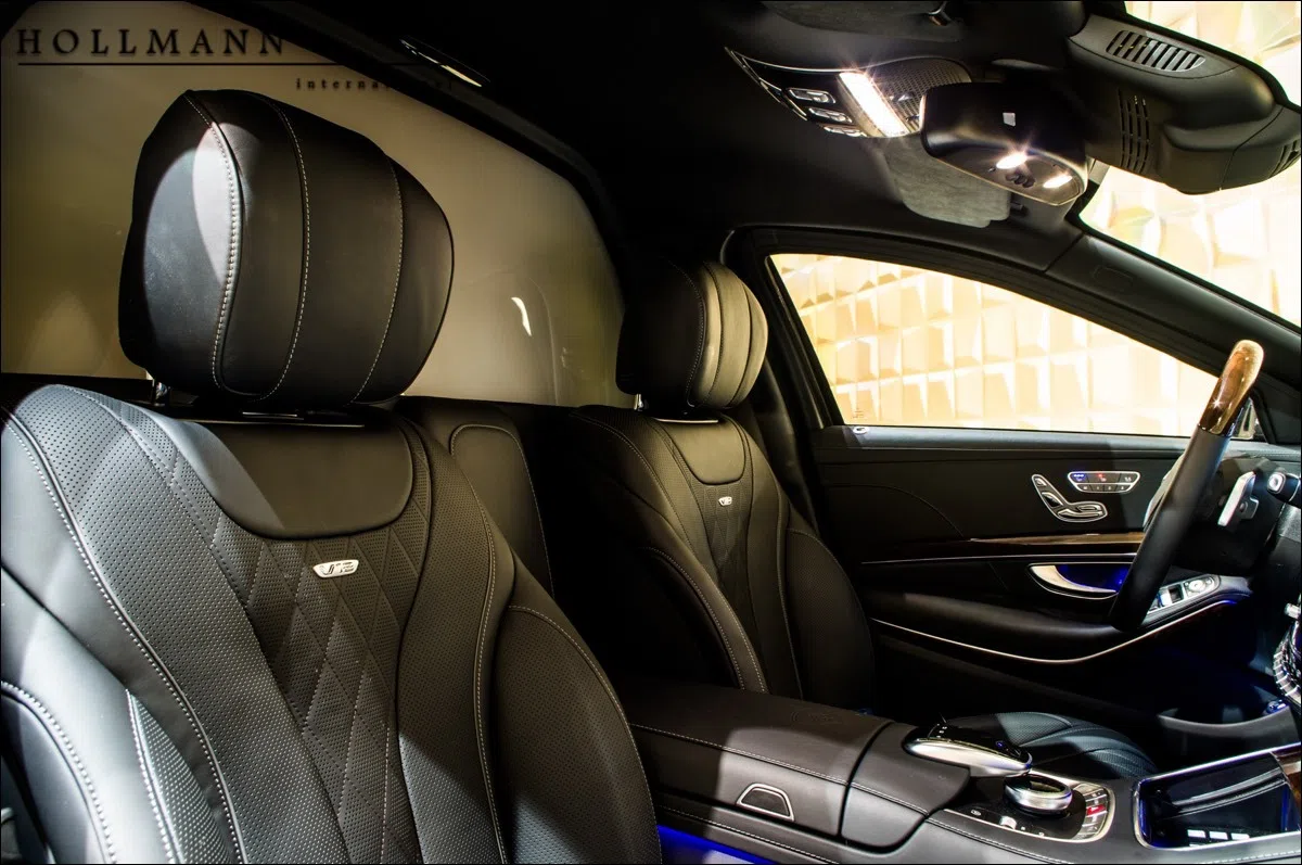 2020 Mercedes-Maybach S 600 PULLMAN GUARD VR9 ARMOURED interior, seats, Exclusive Nappa Leather Porcelain/Black