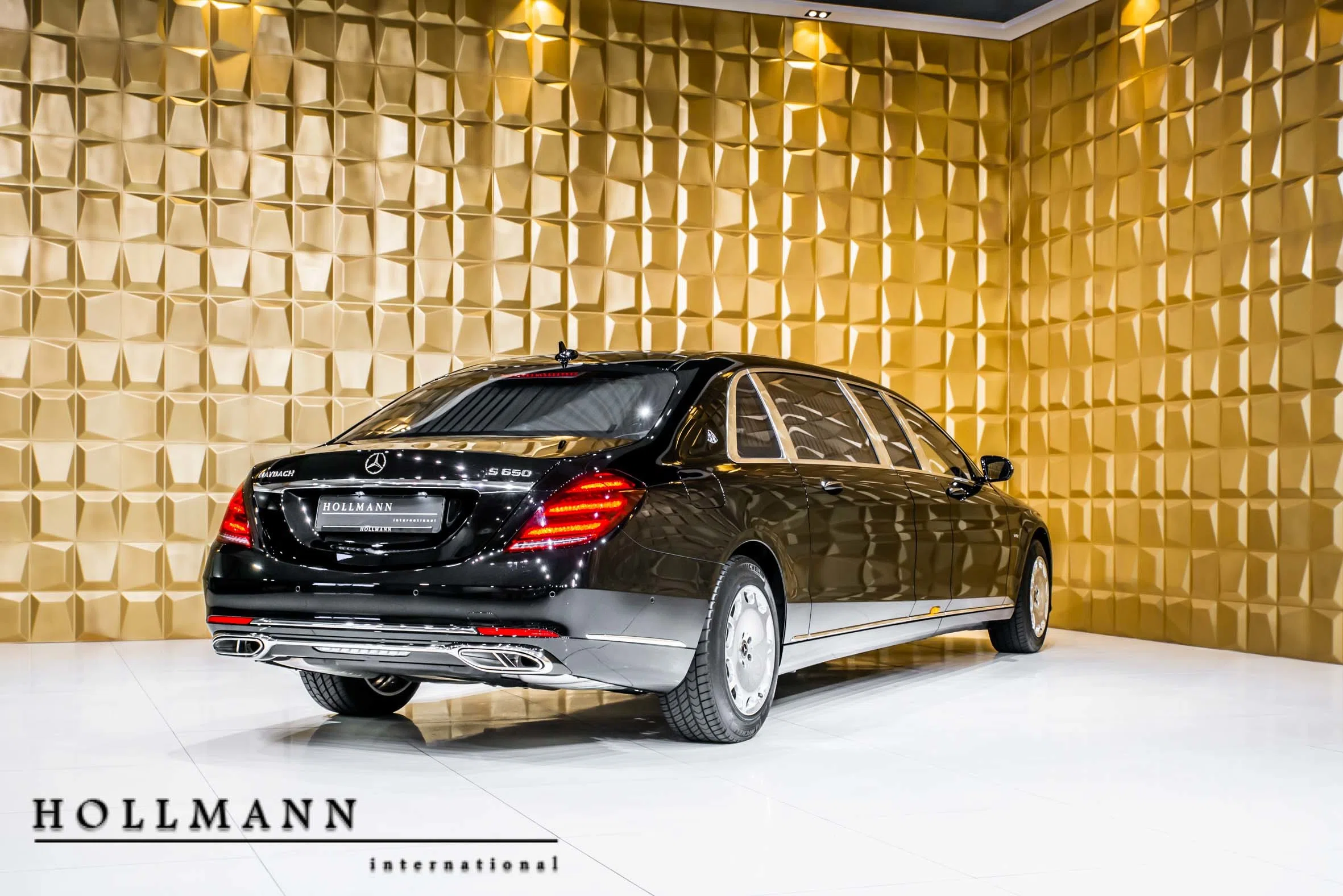 2020 Mercedes-Maybach S 650 PULLMAN Guard VR9 ARMOURED for sale, exterior, Obsidian Black Metallic
