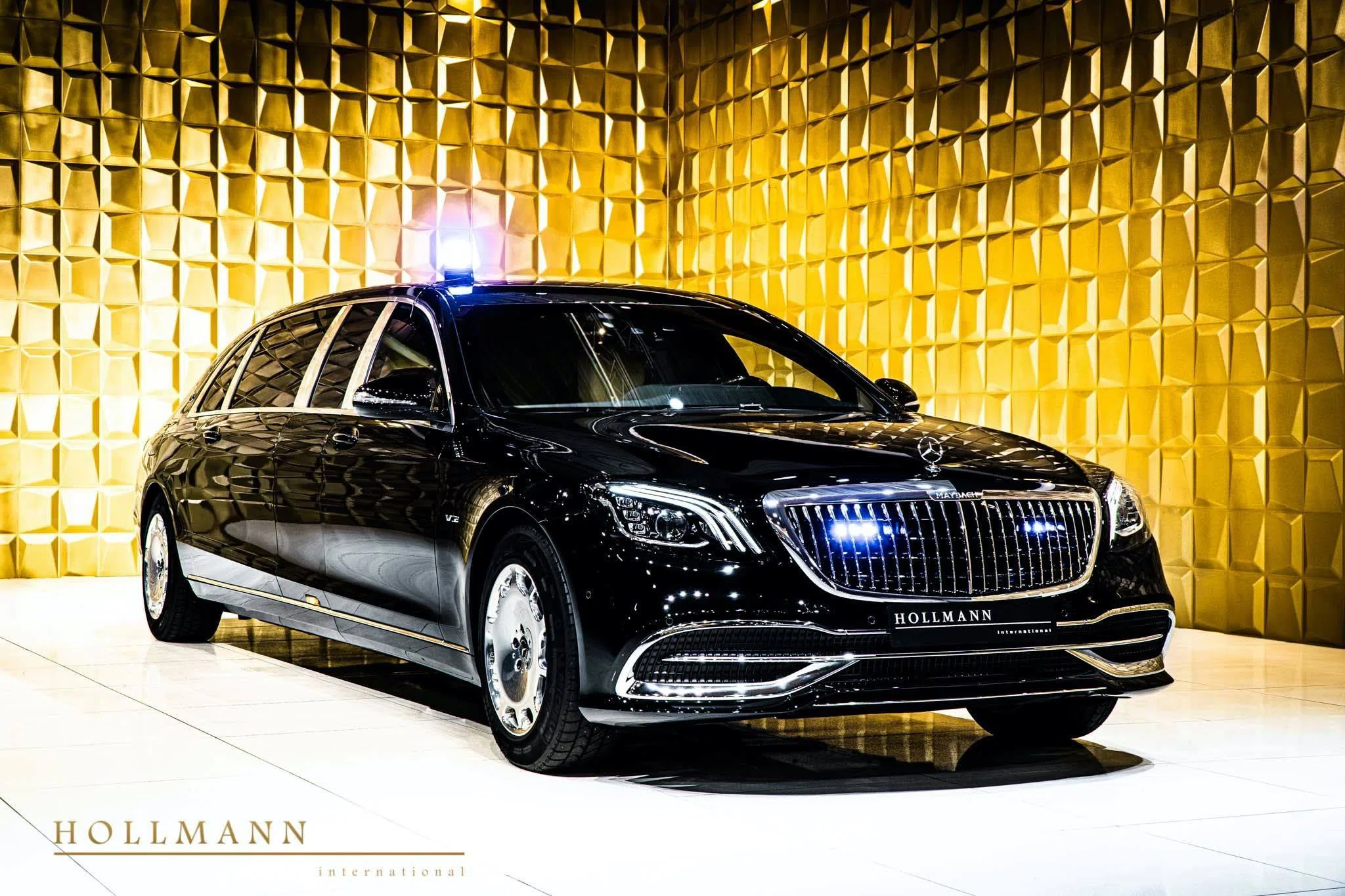 2020 Mercedes-Maybach S 650 PULLMAN Guard VR9 ARMOURED for sale, exterior, Obsidian Black Metallic