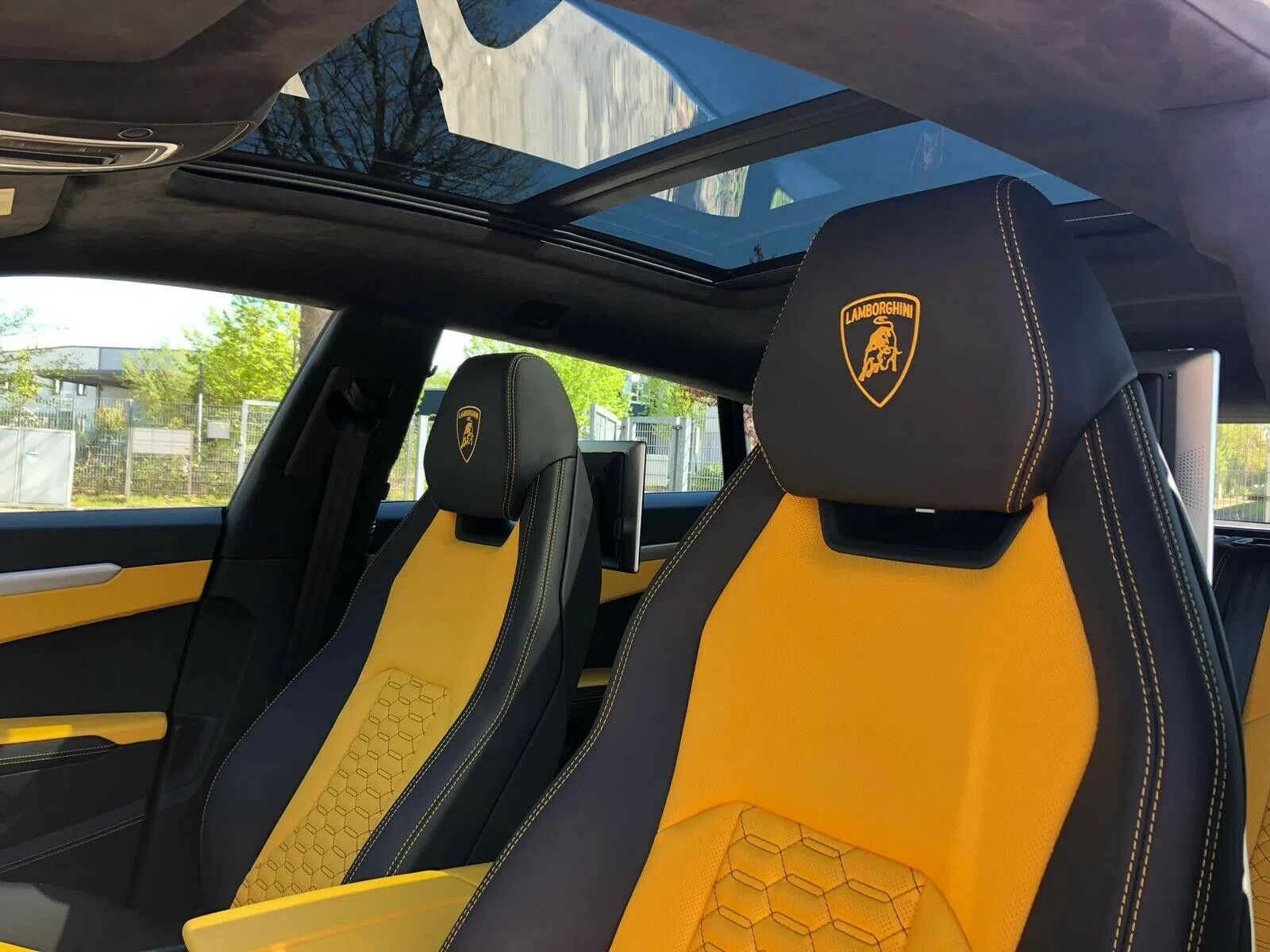 2020 Lamborghini Urus interior, seats, Andere, Vollleder