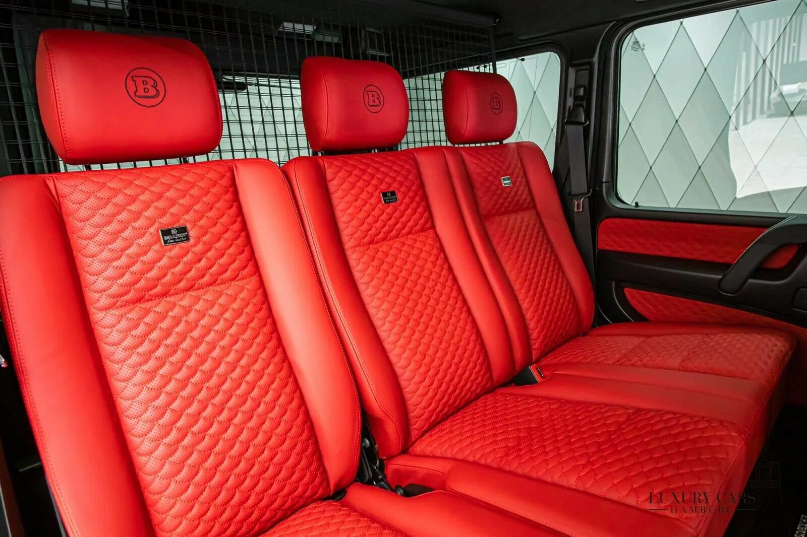 2020 BRABUS G 500 4x4² interior, seats, Leather Black