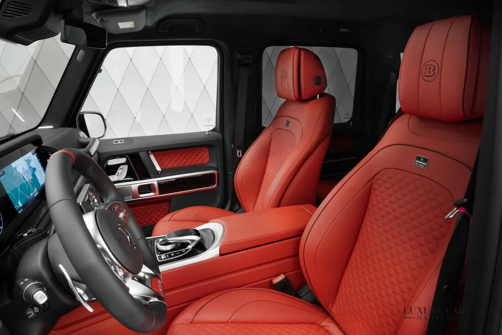 2020 BRABUS G 800 interior, seats