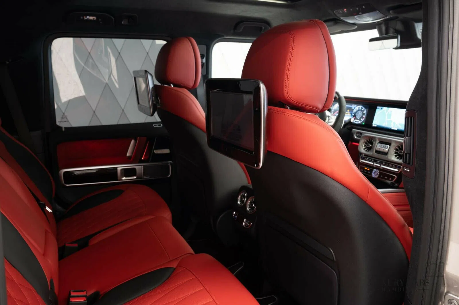 2020 BRABUS G 700 interior, seats, Red