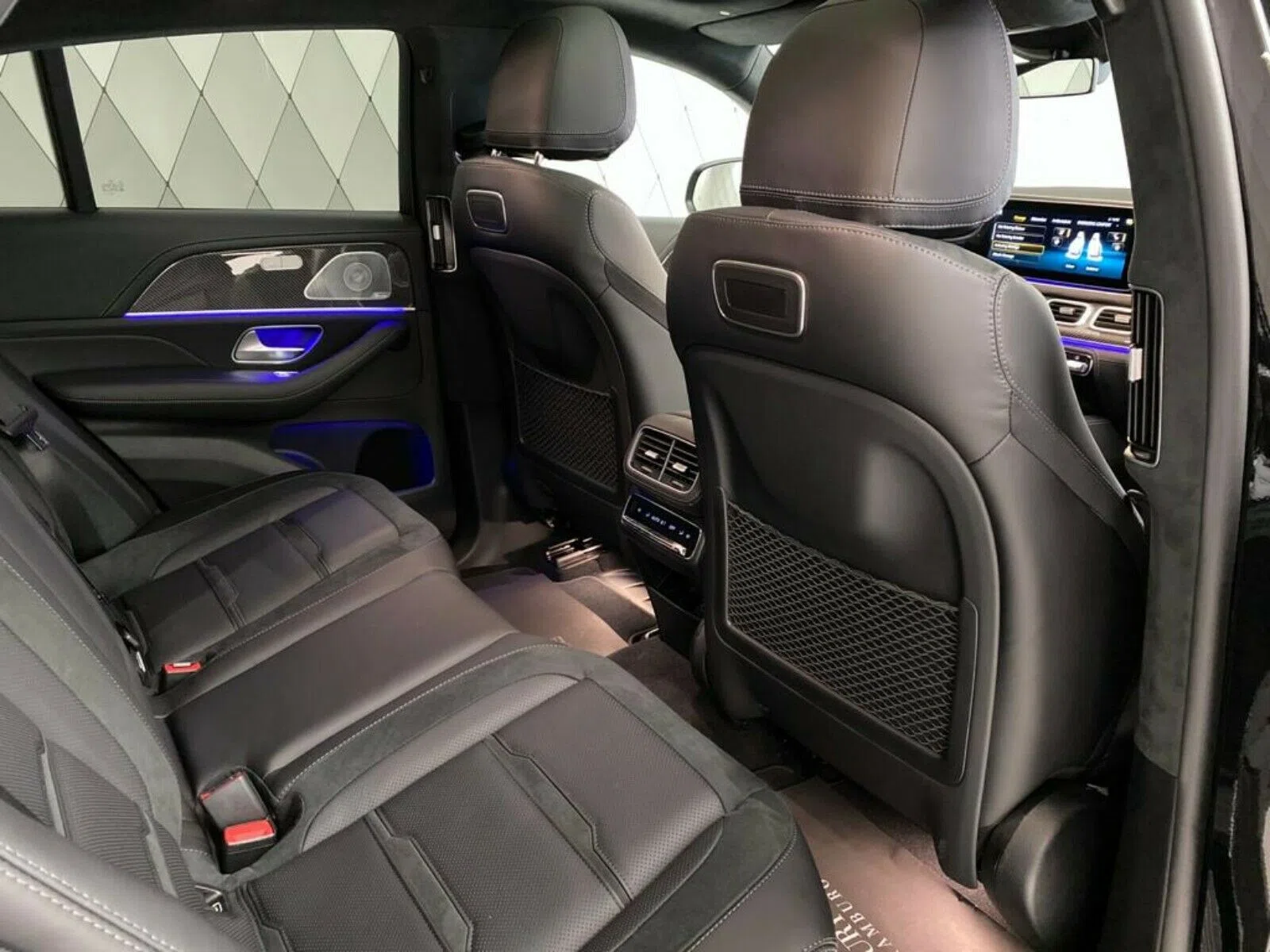 2020 Mercedes-Benz GLE 63 AMG interior, seats, Red Leather