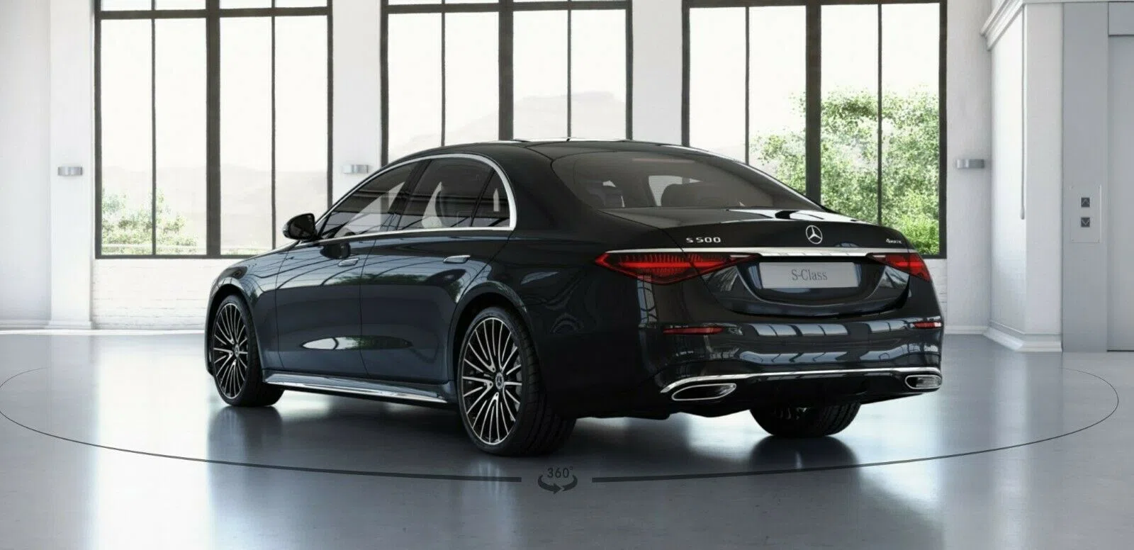 2020 Mercedes-Benz S 500 4M L W223 for sale, exterior, Black