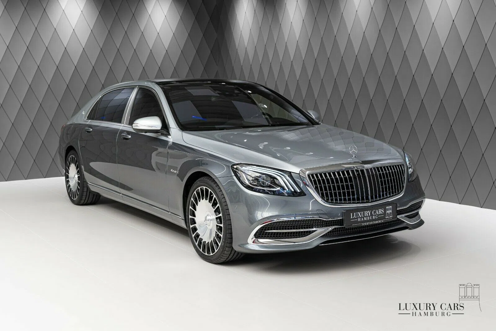 2020 Mercedes-Maybach S 560 2020 DUO TONE for sale, exterior, Antracite Blue with Gold
