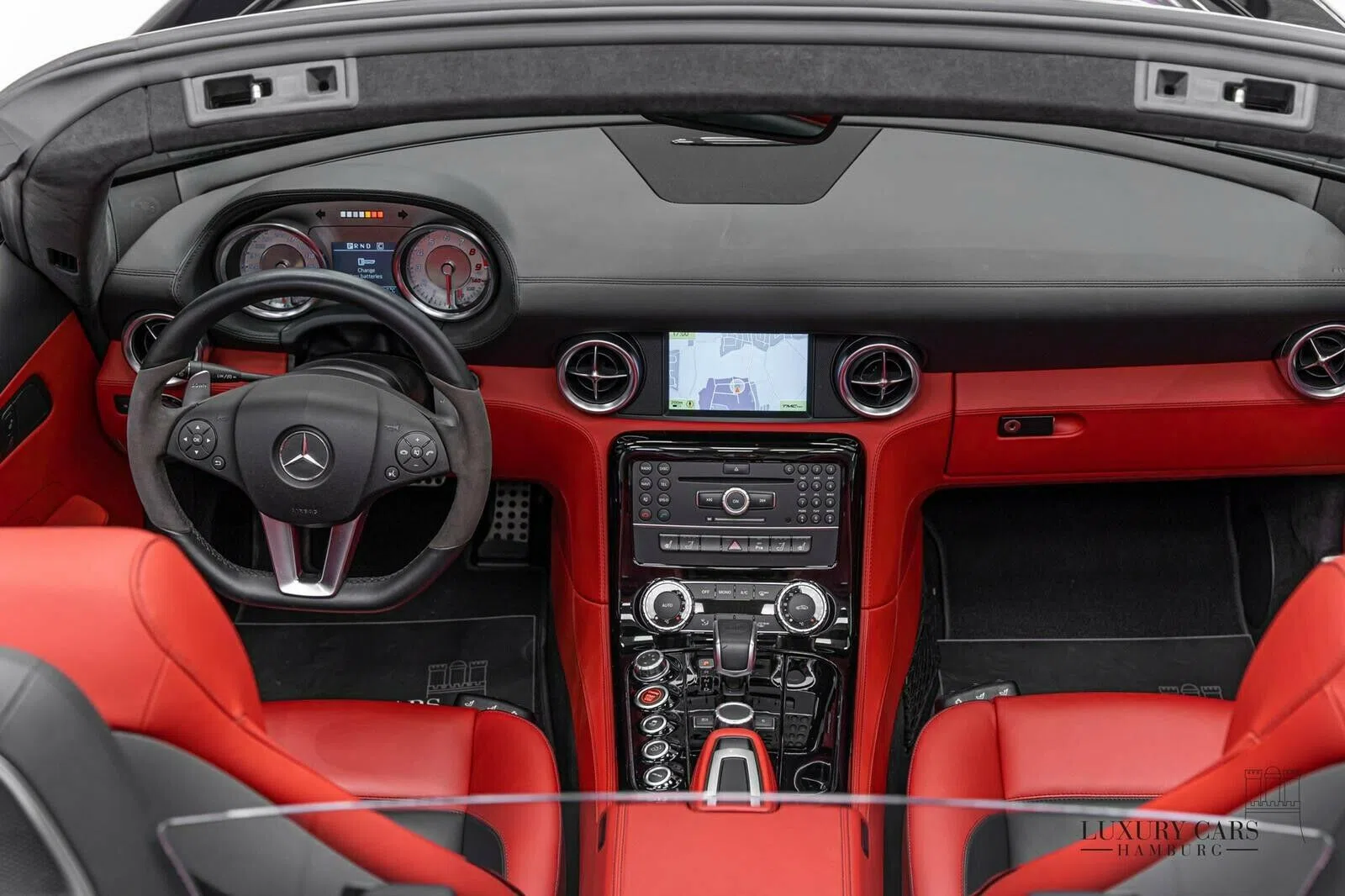 2012 Mercedes-Benz SLS AMG Roadster interior, dashboard