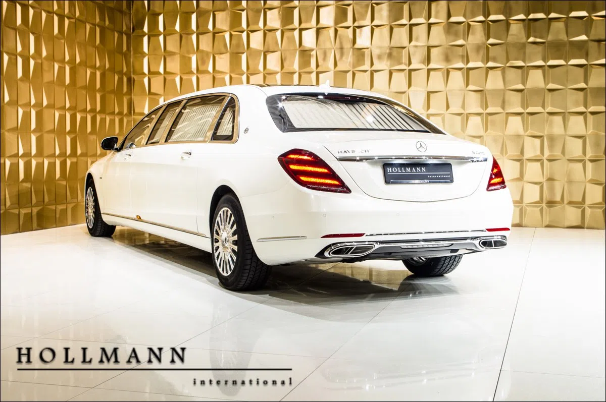2018 Mercedes-Maybach S600 Pullman for sale, exterior, Diamantweiss Metallic