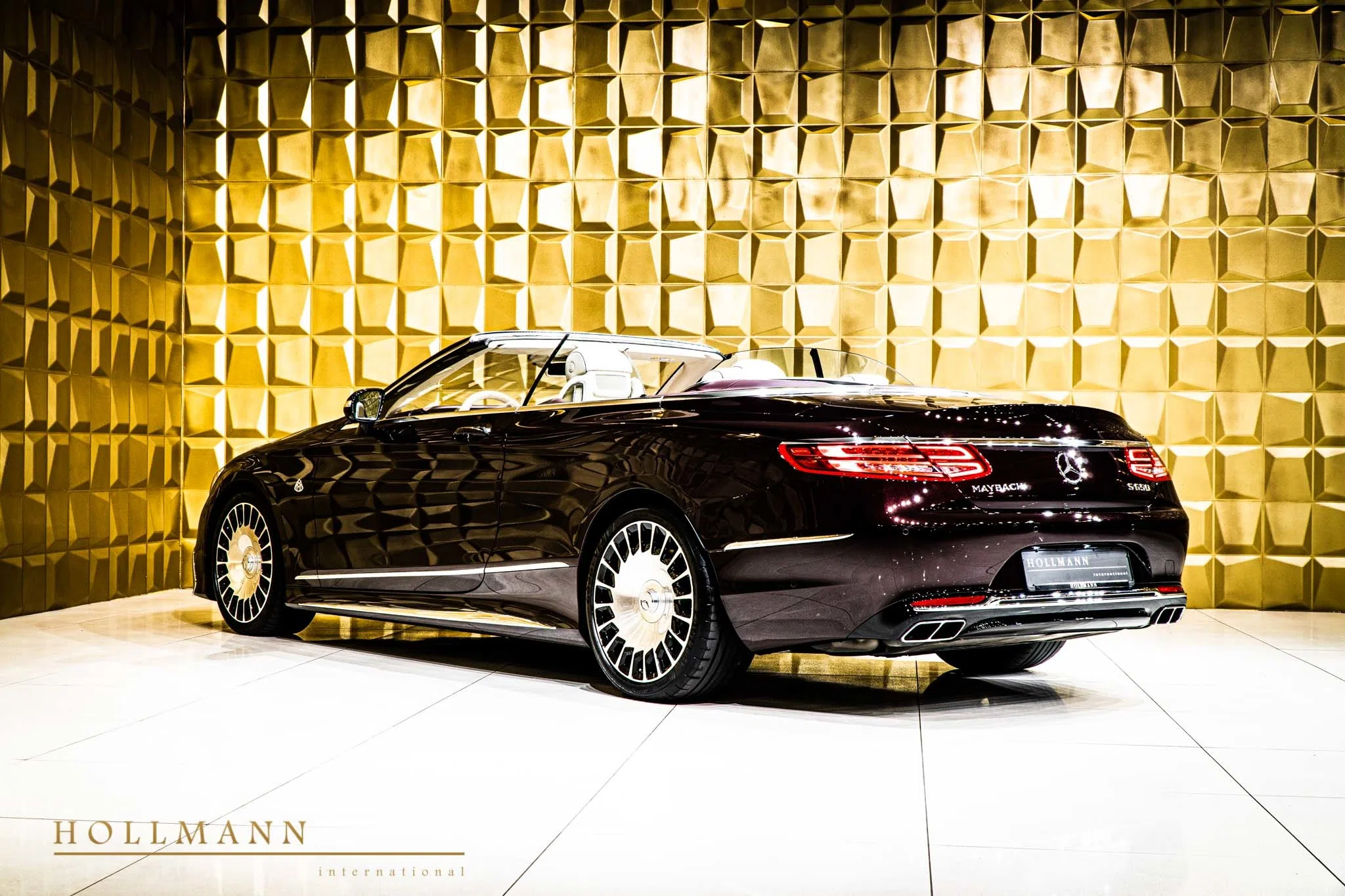 2018 Mercedes-Maybach S 650 Cabriolet 1 of 300 for sale, exterior, Ayers Rock Red Metallic