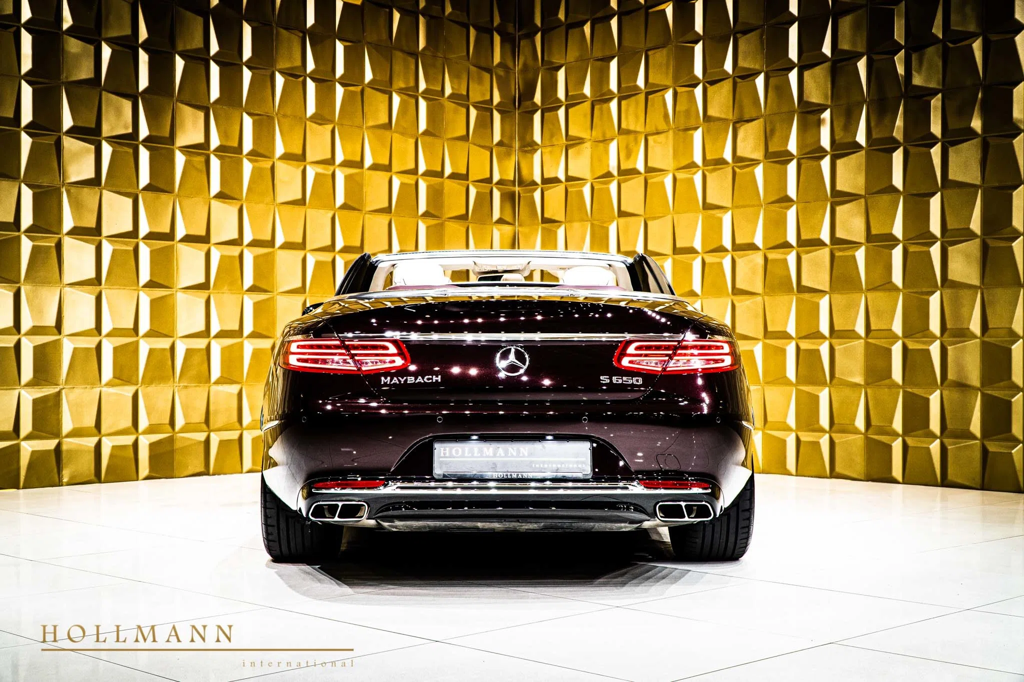 2018 Mercedes-Maybach S 650 Cabriolet 1 of 300 for sale, exterior, Ayers Rock Red Metallic