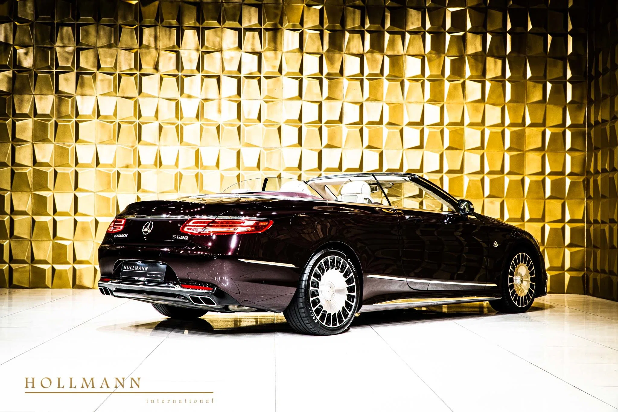 2018 Mercedes-Maybach S 650 Cabriolet 1 of 300 for sale, exterior, Ayers Rock Red Metallic