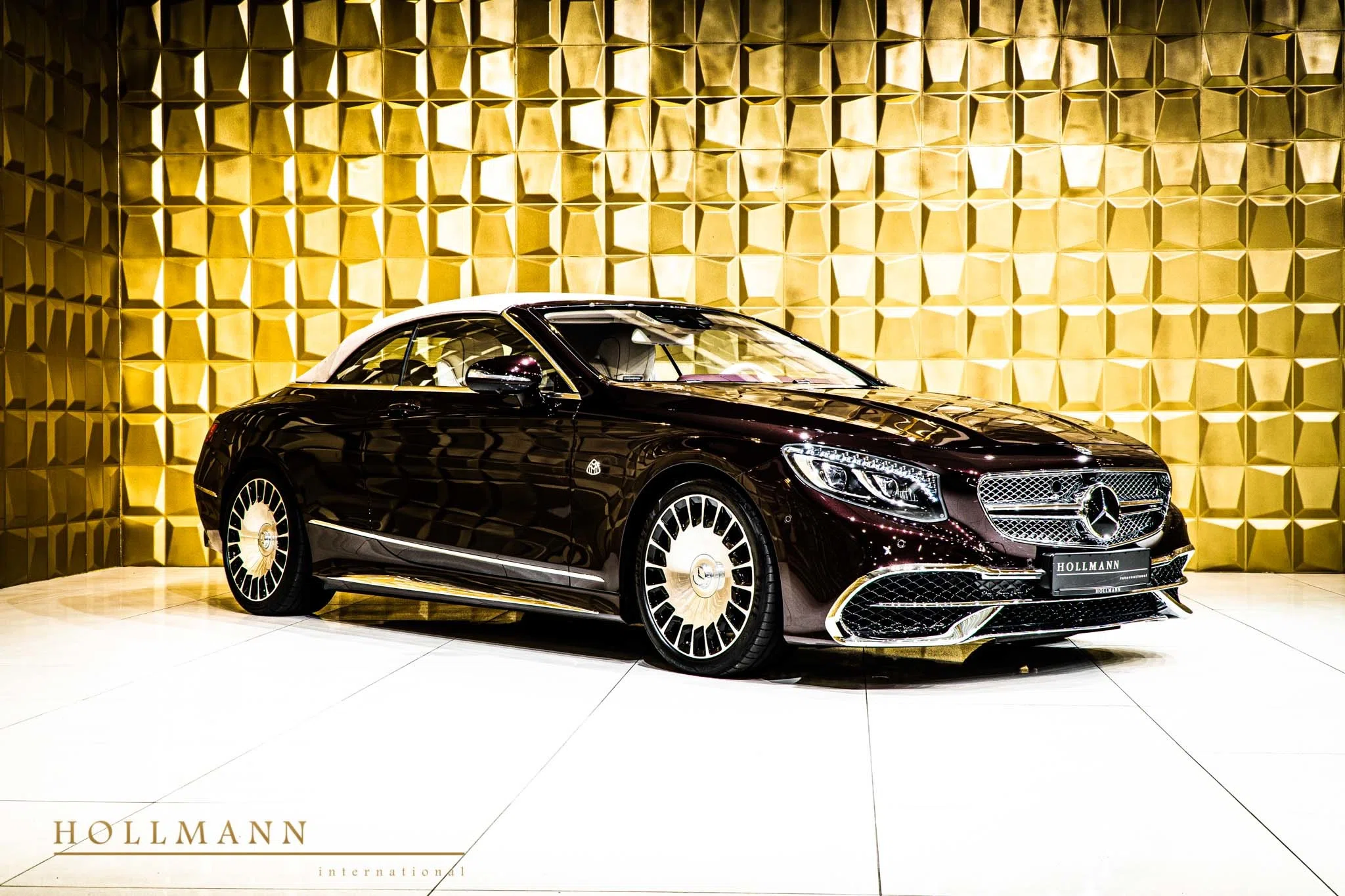 2018 Mercedes-Maybach S 650 Cabriolet 1 of 300 for sale, exterior, Ayers Rock Red Metallic