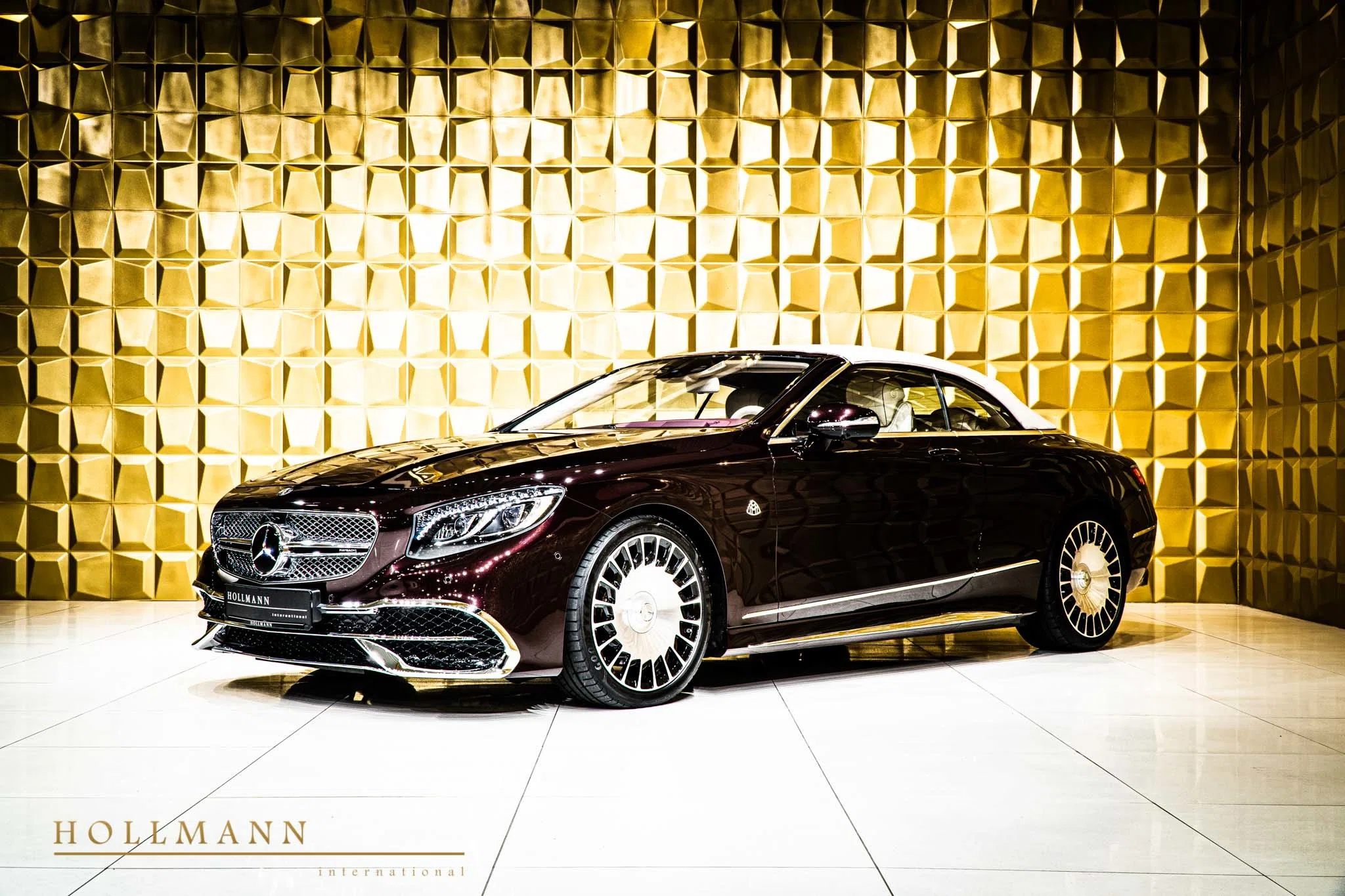 2018 Mercedes-Maybach S 650 Cabriolet 1 of 300 for sale, exterior, Ayers Rock Red Metallic