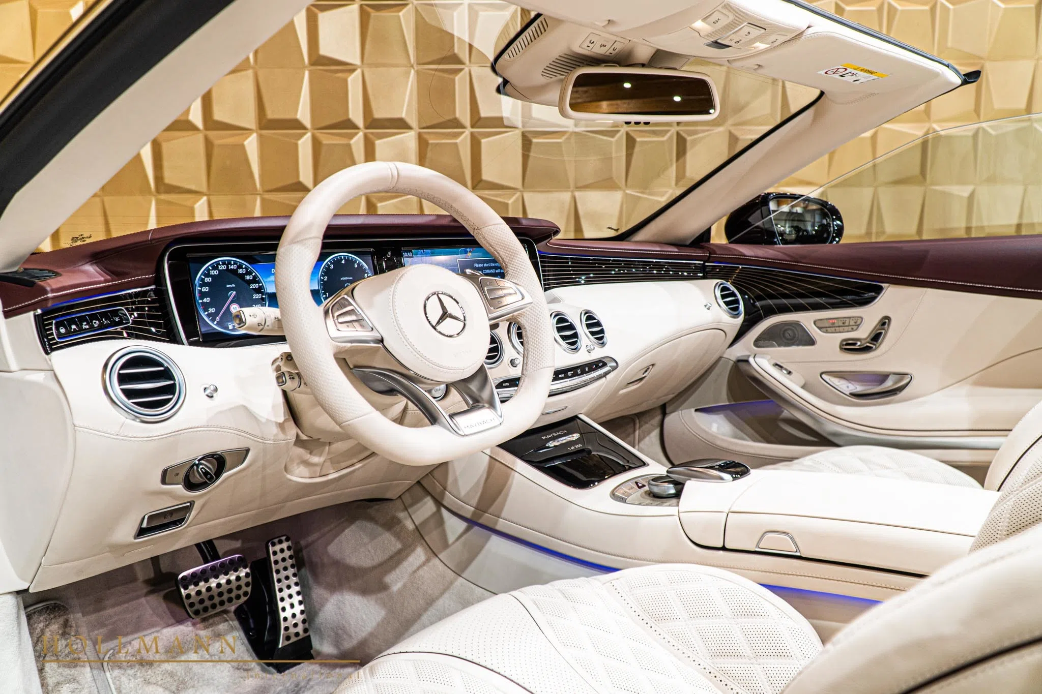 2018 Mercedes-Maybach S 650 Cabriolet 1 of 300 interior, dashboard, Leder Exclusive Beige