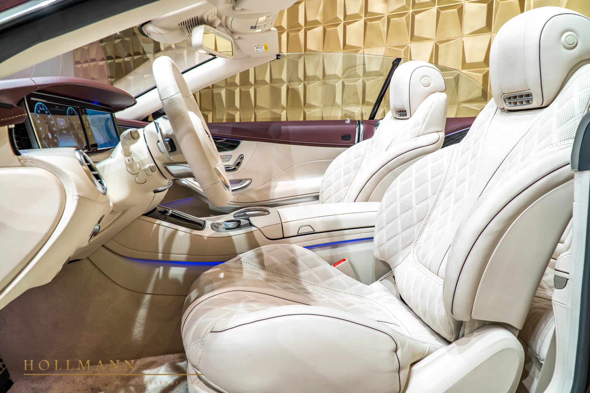 2018 Mercedes-Maybach S 650 Cabriolet 1 of 300 interior, seats, Leder Exclusive Beige