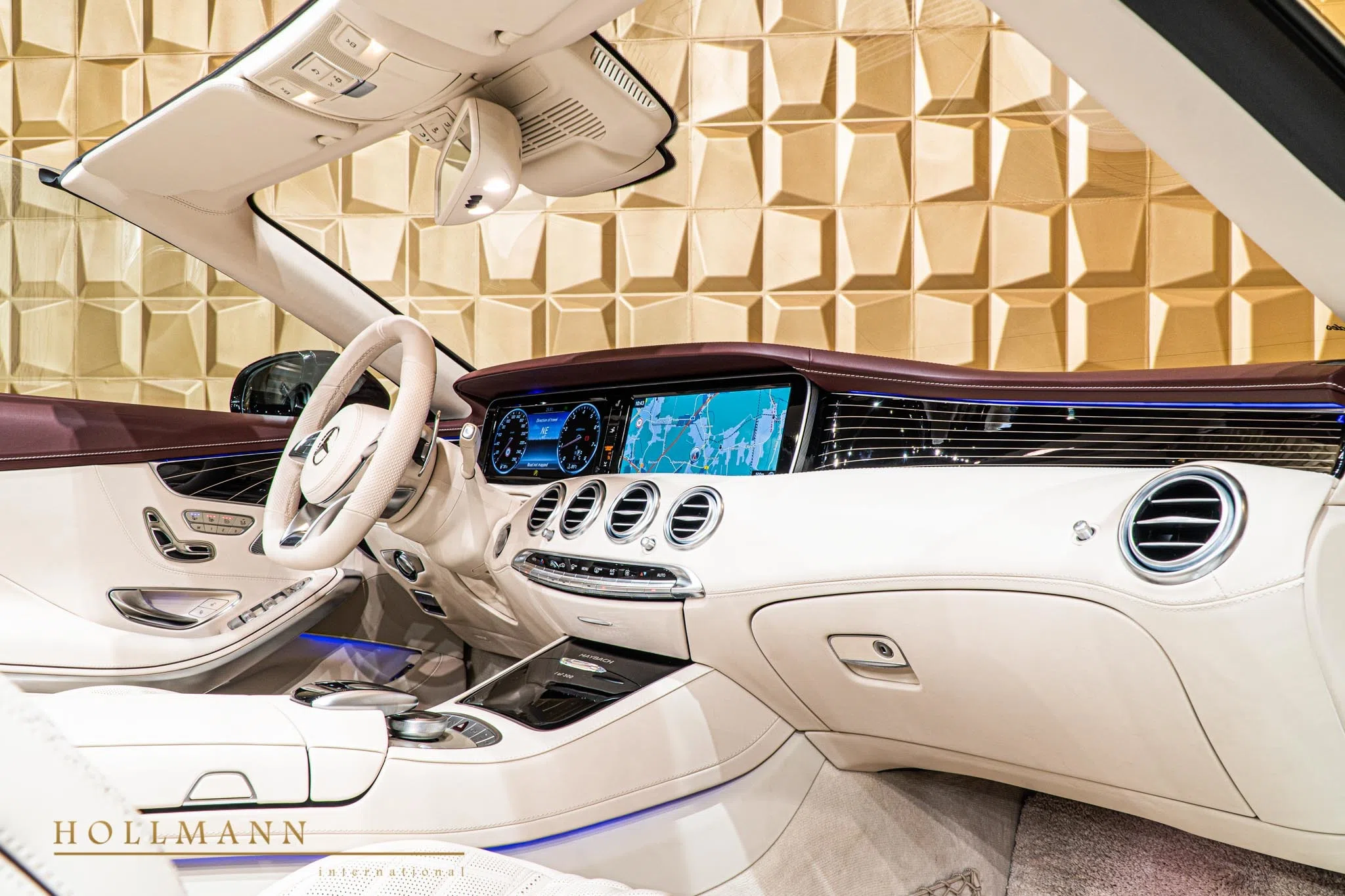 2018 Mercedes-Maybach S 650 Cabriolet 1 of 300 interior, dashboard, Leder Exclusive Beige