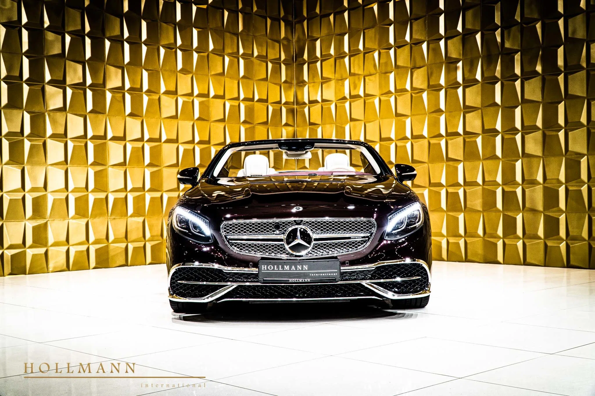 2018 Mercedes-Maybach S 650 Cabriolet 1 of 300 for sale, exterior, Ayers Rock Red Metallic