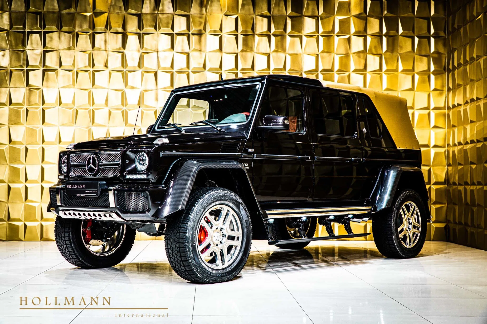 2019 Mercedes-Benz Maybach G 650 Landaulet for sale, exterior, Designo Black Mocka Metallic