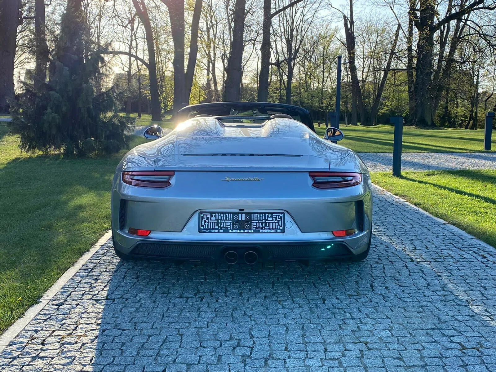2019 Porsche 991 Speedster HERITAGE PACKAGE for sale, exterior, GT Silver