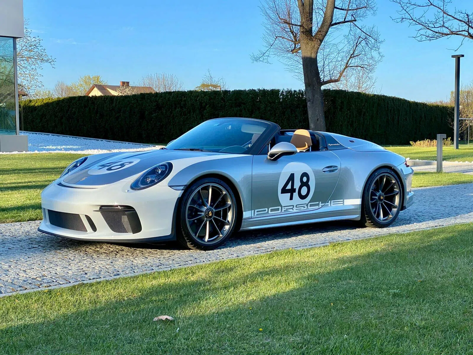 2019 Porsche 991 Speedster HERITAGE PACKAGE for sale, exterior, GT Silver