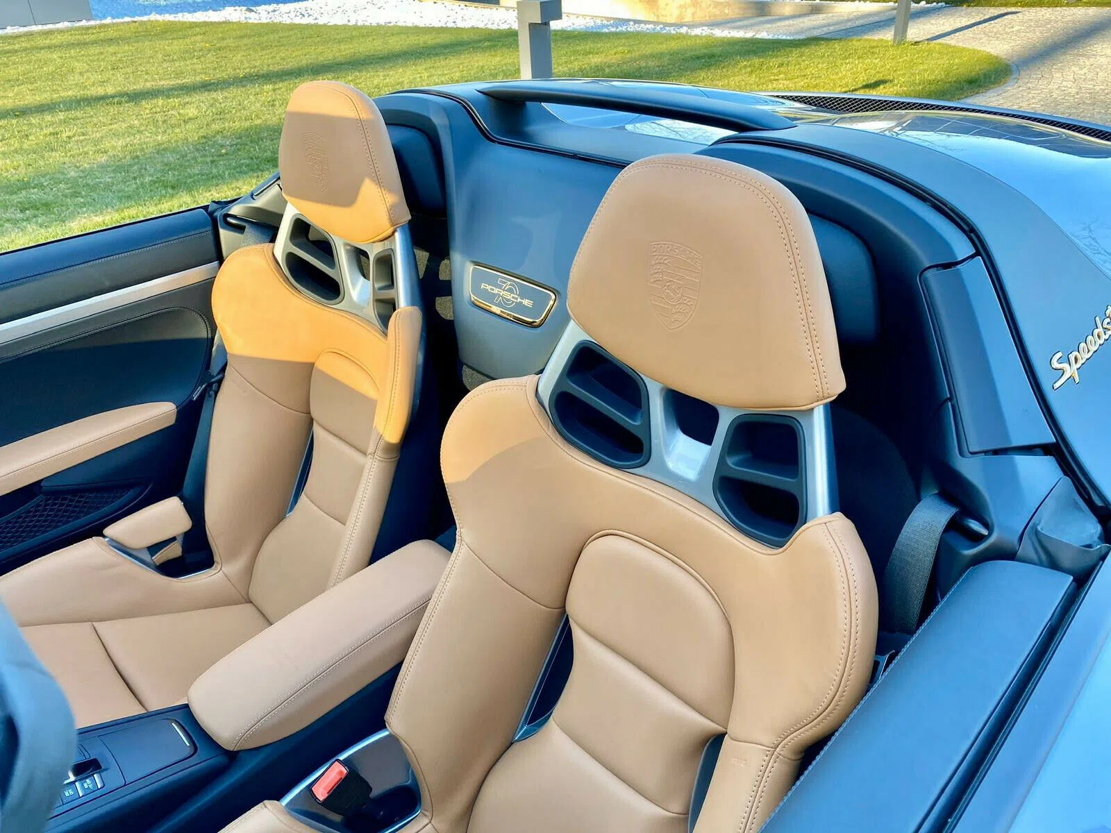 2019 Porsche 991 Speedster HERITAGE PACKAGE interior, seats, Braun, Vollleder