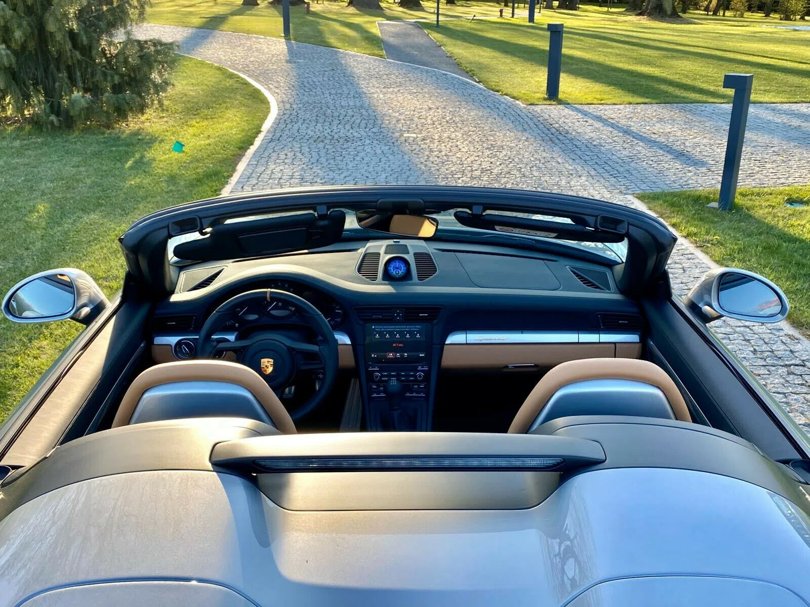 2019 Porsche 991 Speedster HERITAGE PACKAGE interior, dashboard, Braun, Vollleder