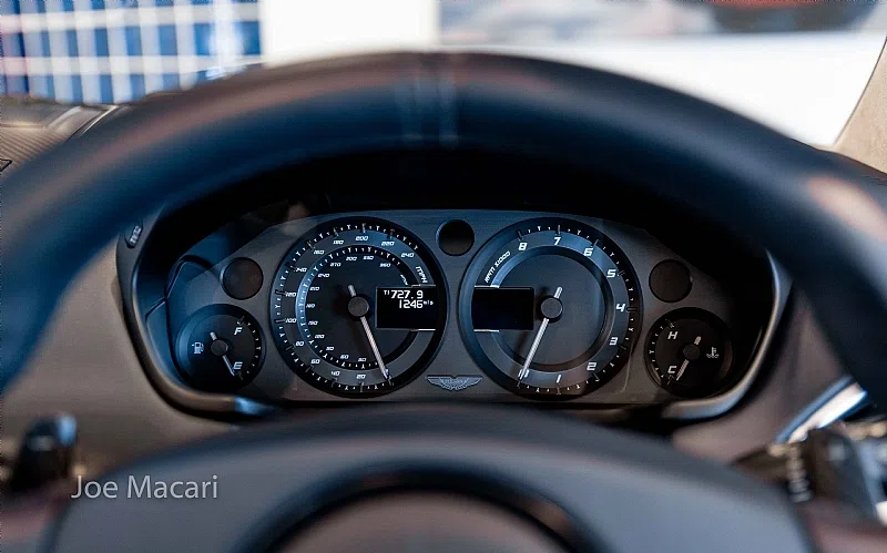 2017 Aston Martin Zagato Volante interior