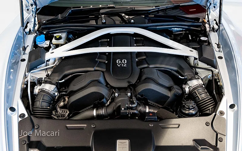 2017 Aston Martin Zagato Volante engine
