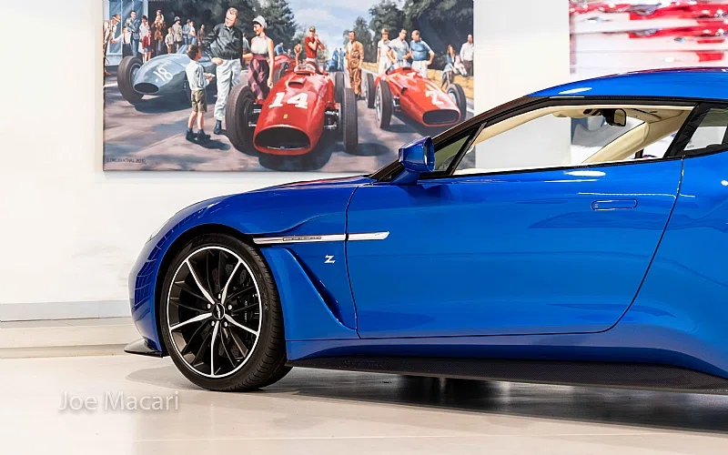 2017 Aston Martin Zagato RHD, side profile