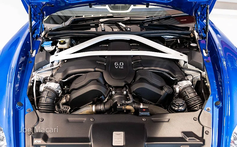2017 Aston Martin Zagato RHD engine