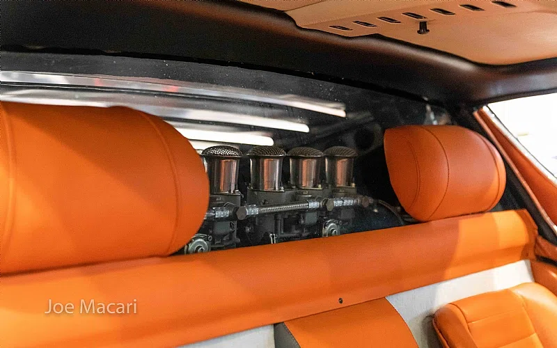 1972 Lamborghini Miura SV engine