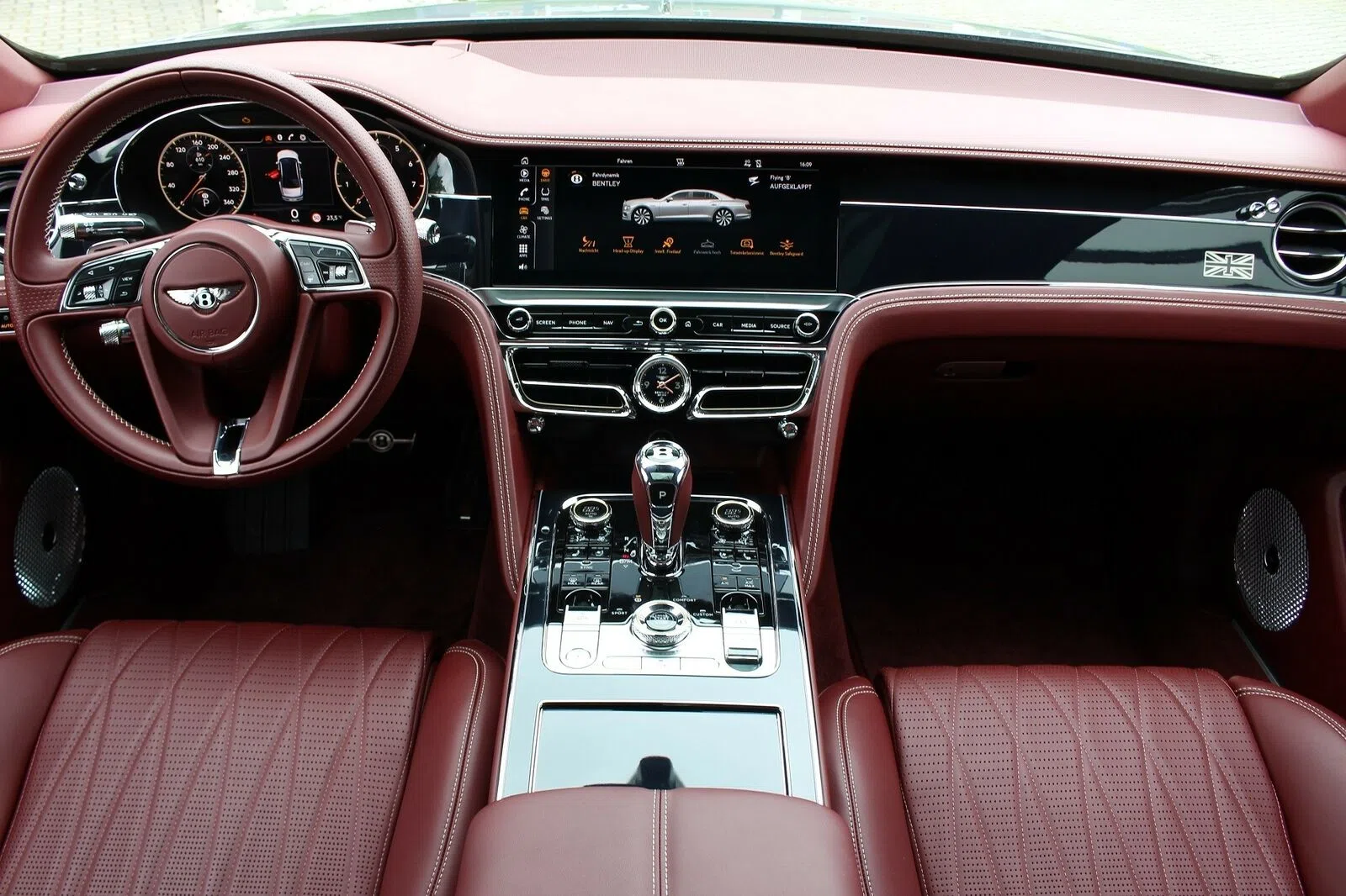 2020 Bentley Flying Spur W12 First Edition interior, dashboard