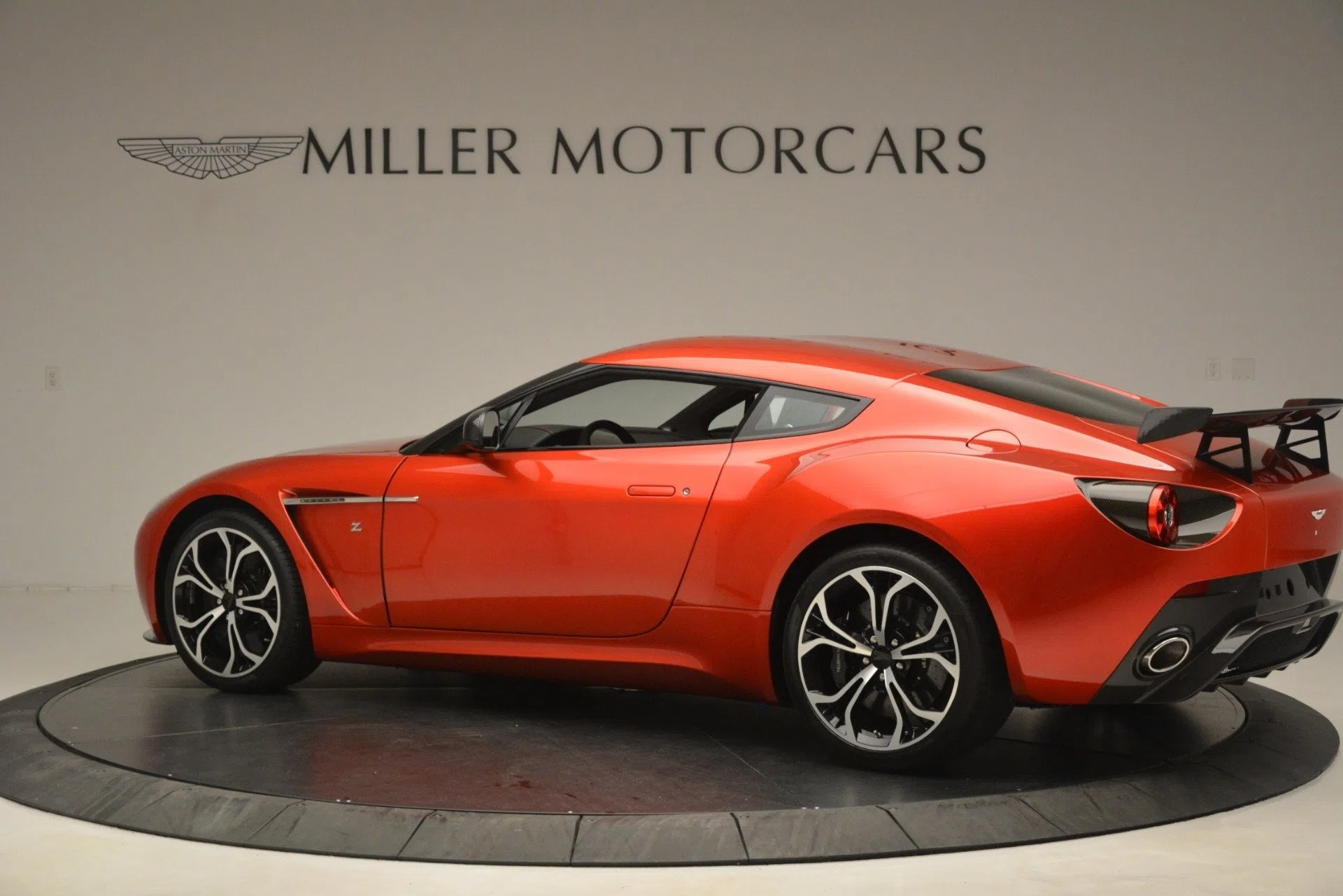 2013 Aston Martin V12 Zagato Coupe for sale, exterior, FIAMMA RED