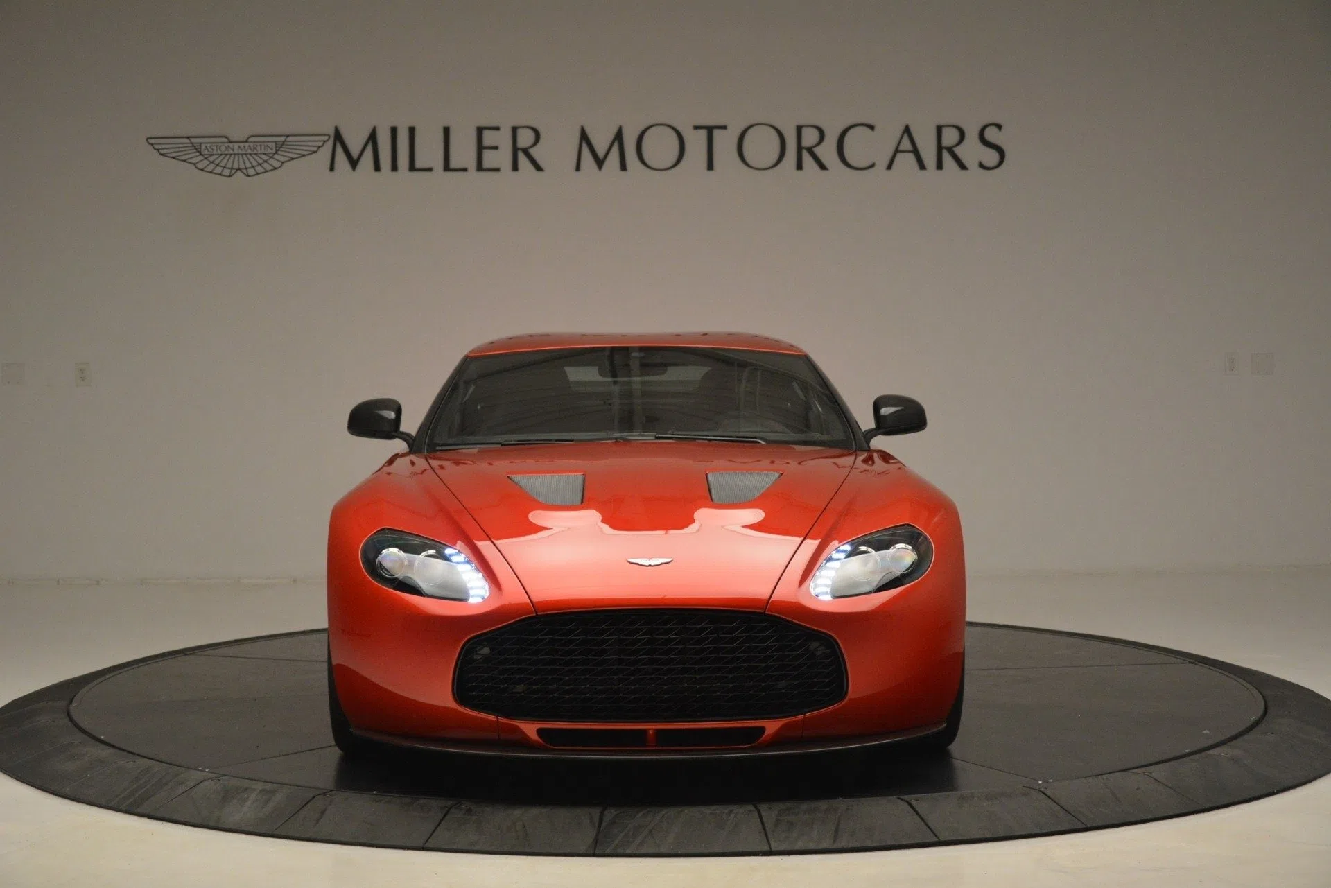 2013 Aston Martin V12 Zagato Coupe for sale, exterior, FIAMMA RED