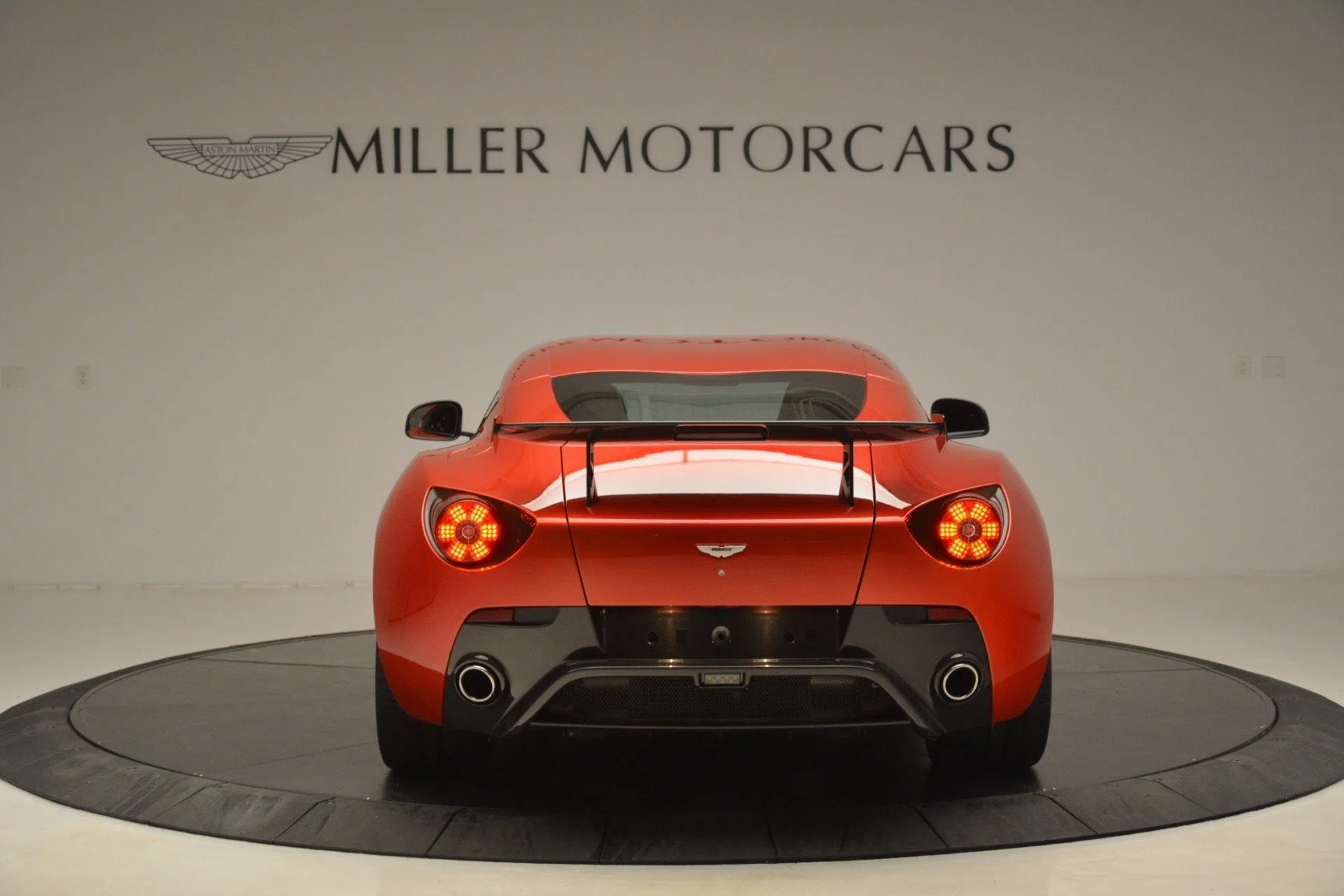 2013 Aston Martin V12 Zagato Coupe for sale, exterior, FIAMMA RED