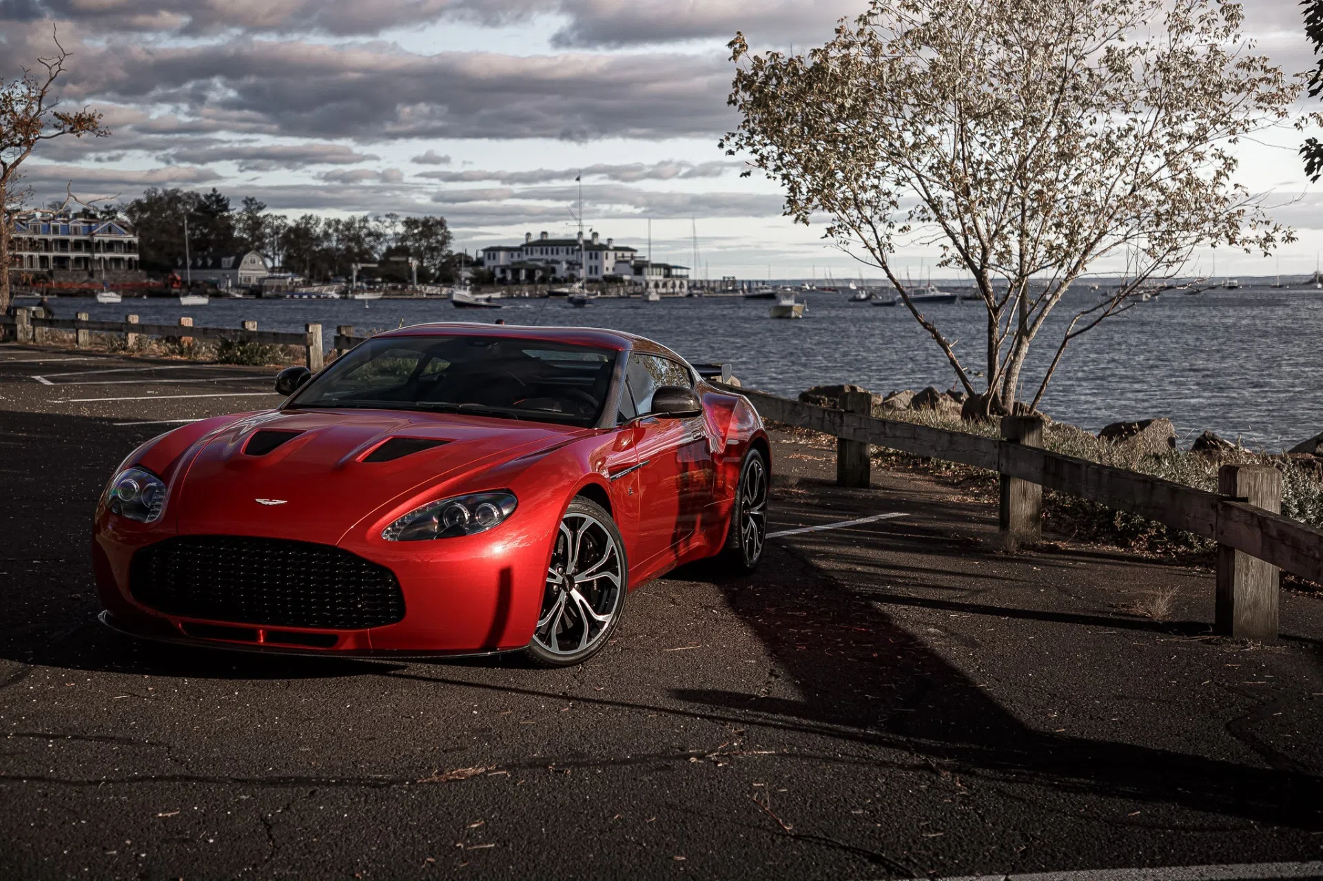 2013 Aston Martin V12 Zagato Coupe for sale, exterior, FIAMMA RED