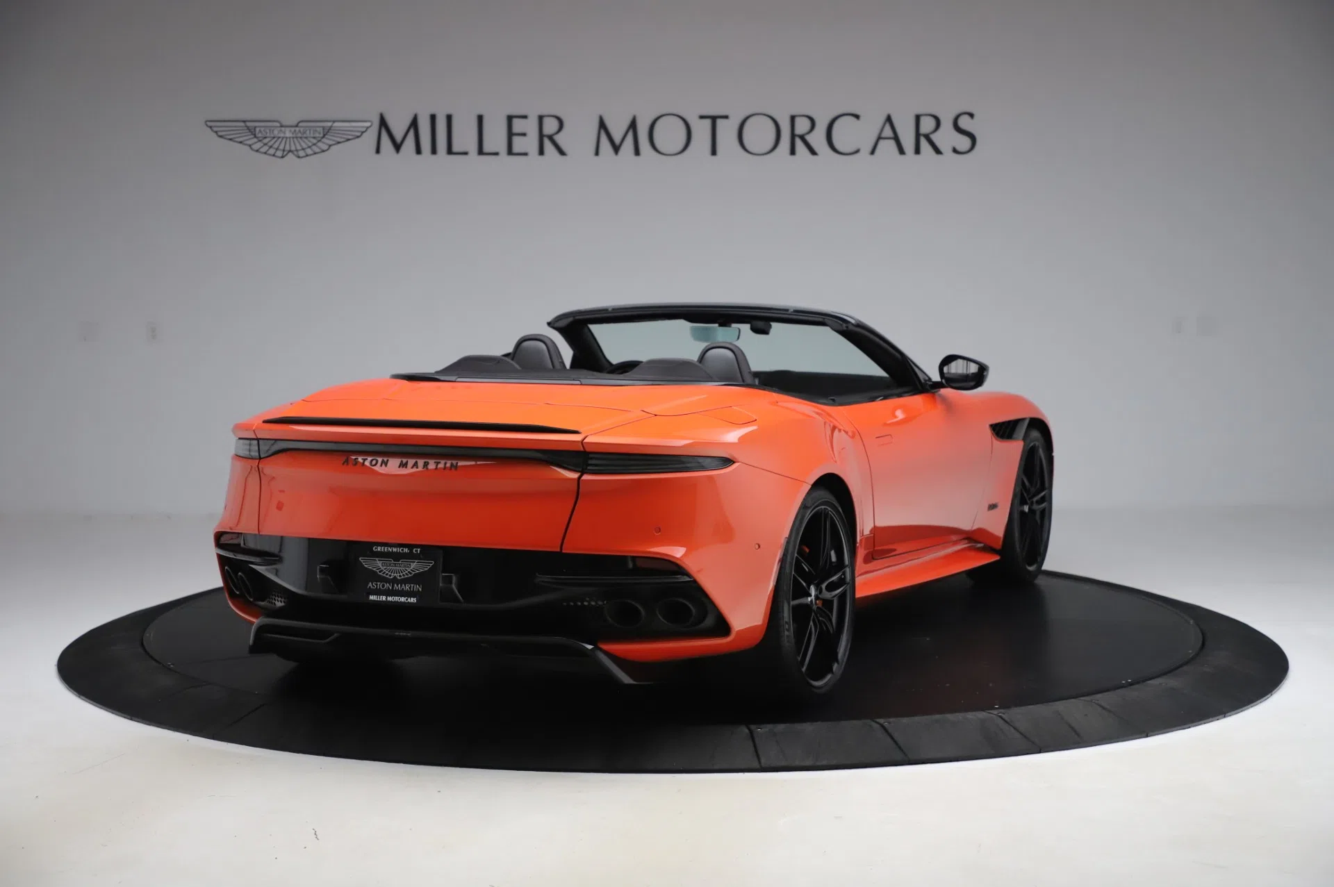 2020 Aston Martin DBS Superleggera Volante for sale, exterior, Cosmos Orange
