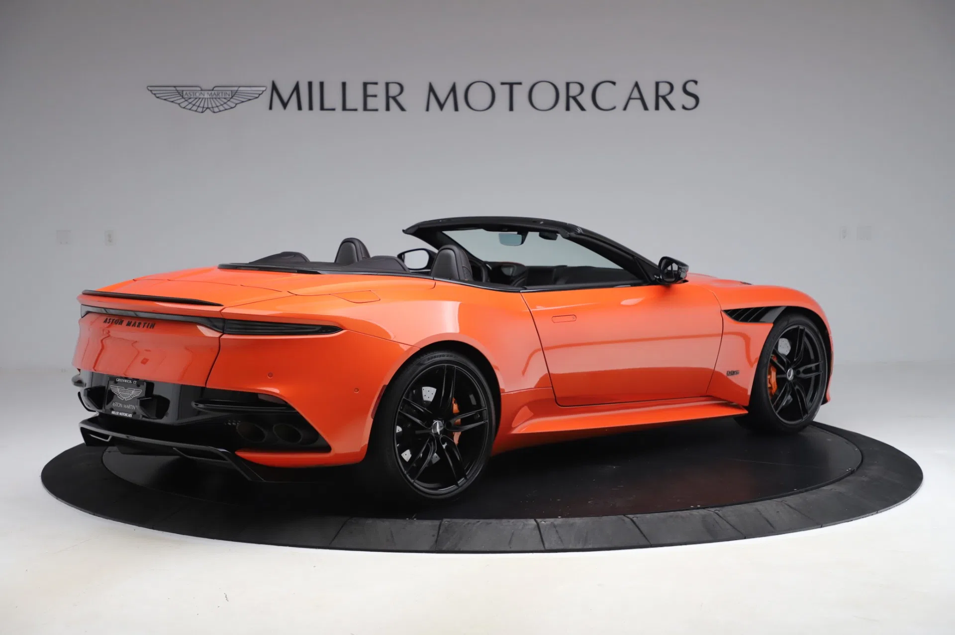 2020 Aston Martin DBS Superleggera Volante for sale, exterior, Cosmos Orange