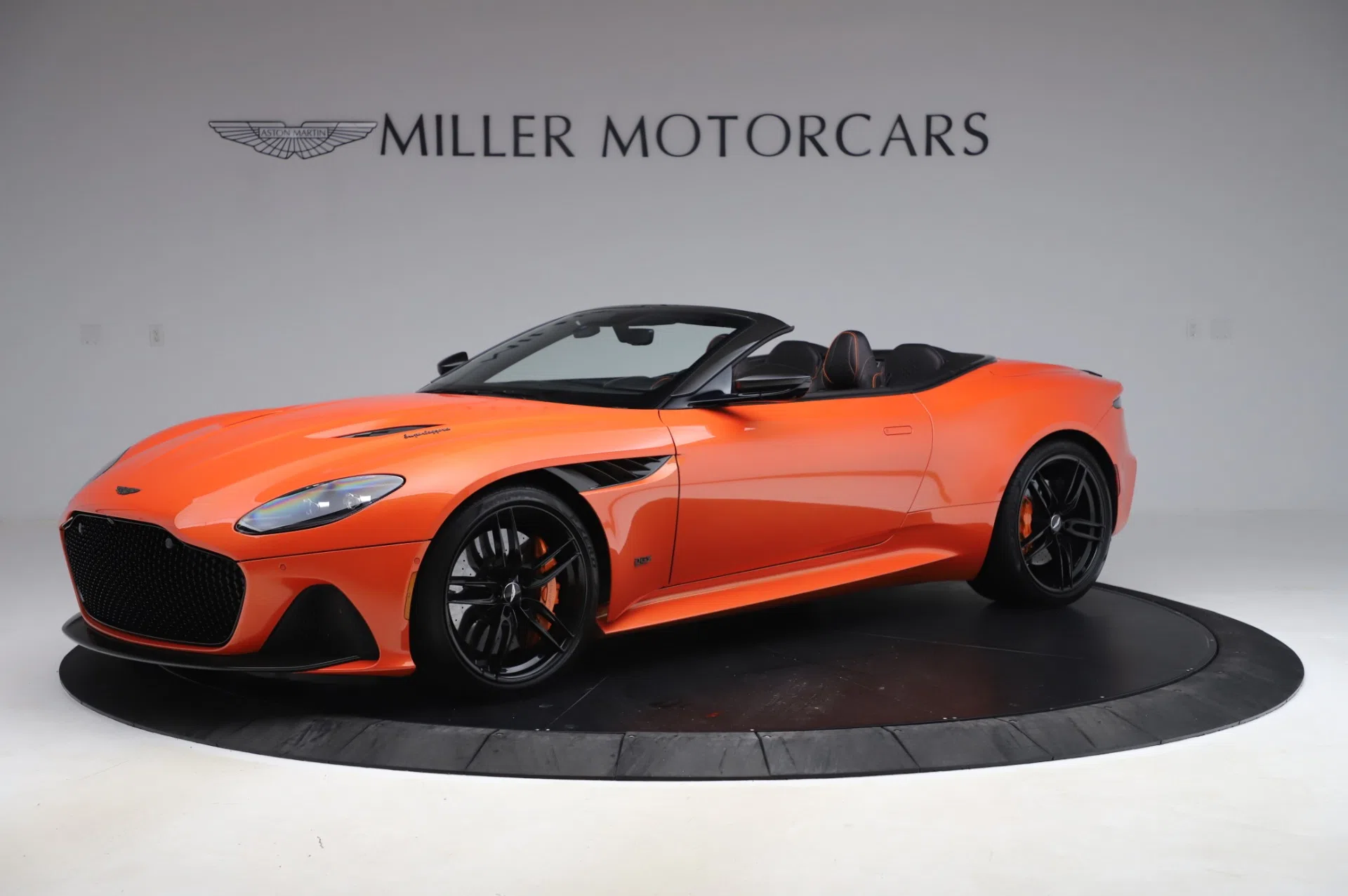 2020 Aston Martin DBS Superleggera Volante for sale, exterior, Cosmos Orange