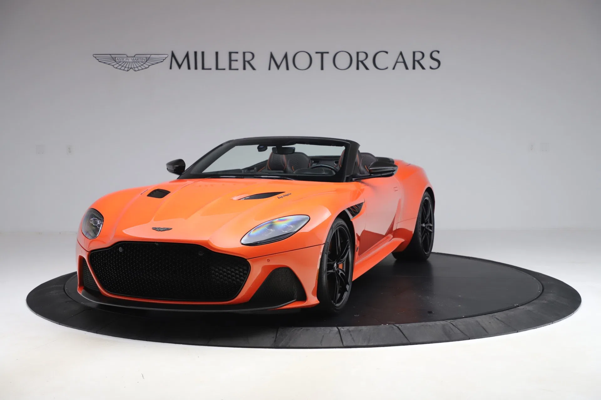 2020 Aston Martin DBS Superleggera Volante for sale, exterior, Cosmos Orange